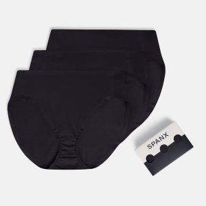 SPANXsmooth?  Fit-To-You Supima? Cotton Brief 3-Pack | Very Black