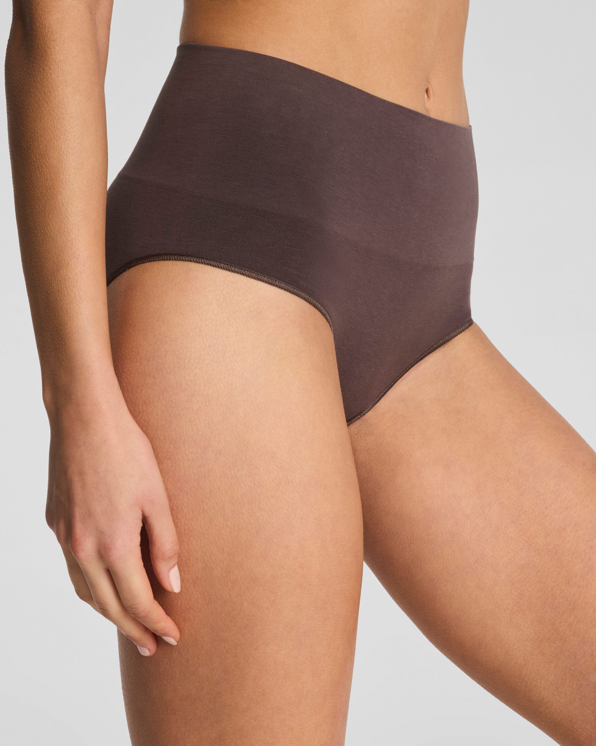 SPANXshape? ExtraOrdinary Supima? Cotton Brief | Dark Cacao
