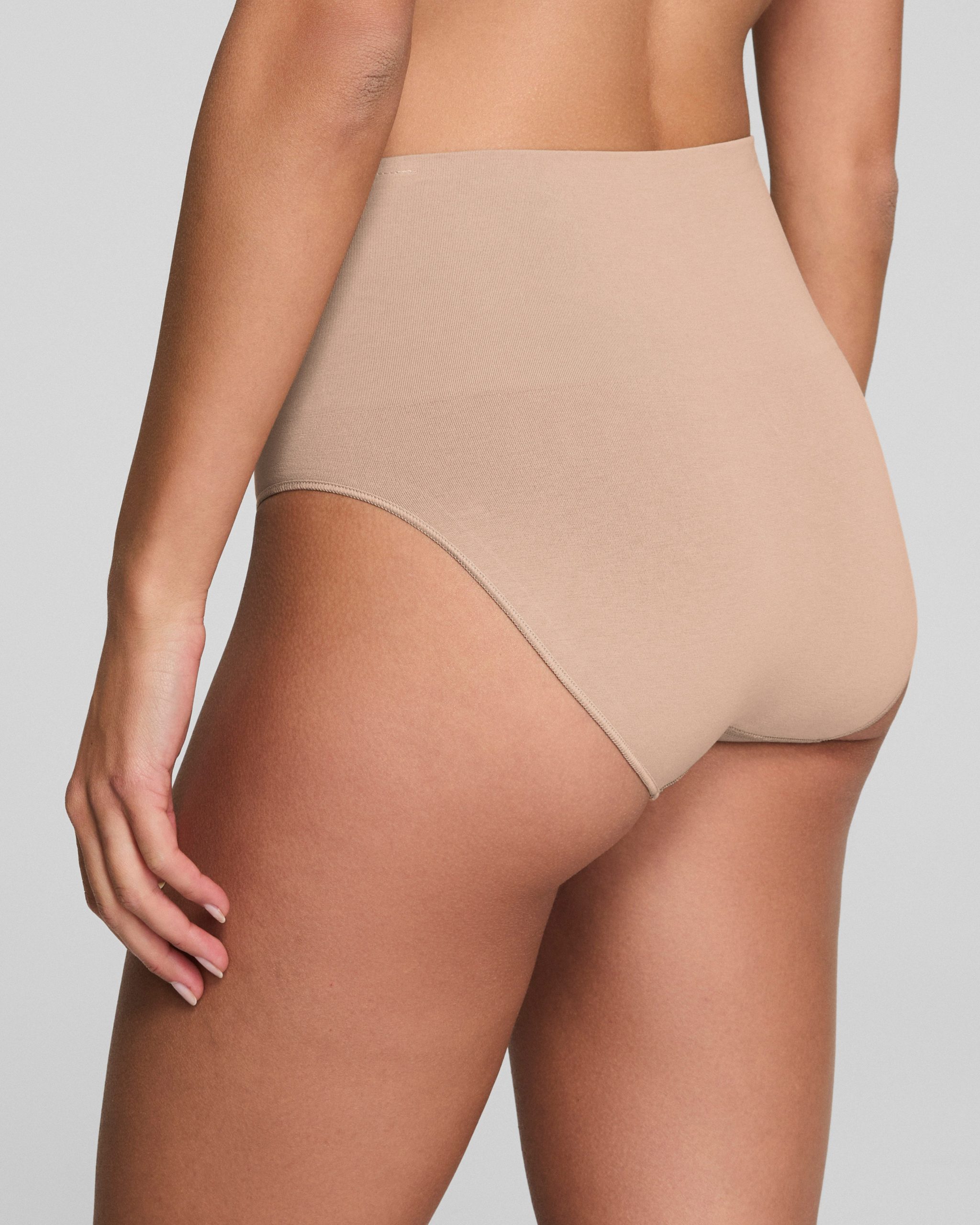 SPANXshape? ExtraOrdinary Supima? Cotton Brief | Toasted Oatmeal - Image 2