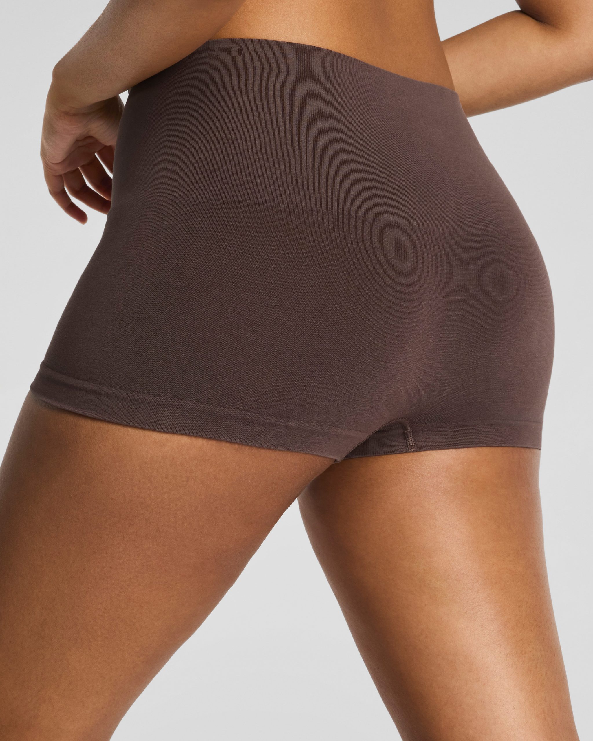 SPANXshape? ExtraOrdinary Supima? Cotton Boyshort | Dark Cacao - Image 2