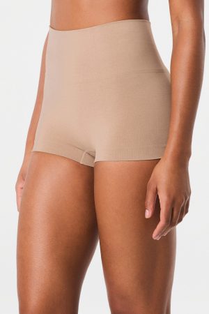 SPANXshape? ExtraOrdinary Supima? Cotton Boyshort | Toasted Oatmeal