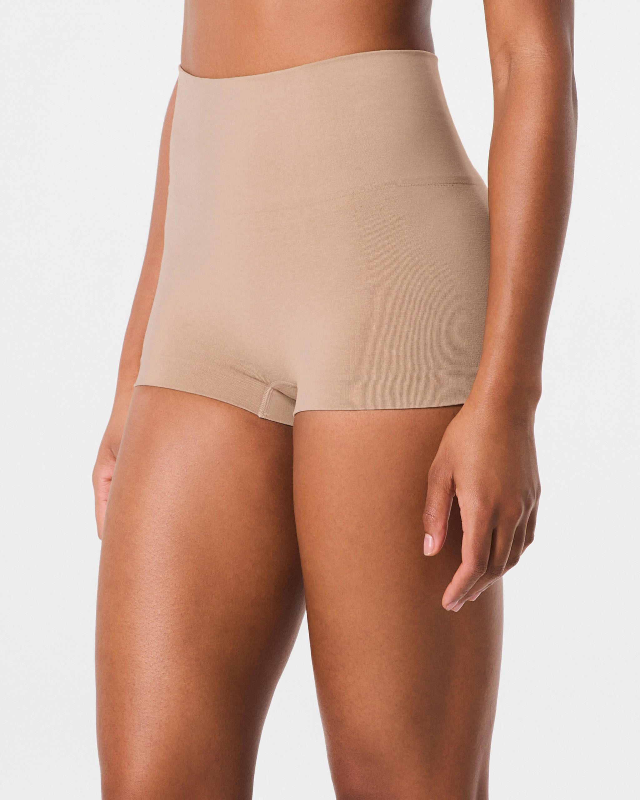 SPANXshape? ExtraOrdinary Supima? Cotton Boyshort | Toasted Oatmeal
