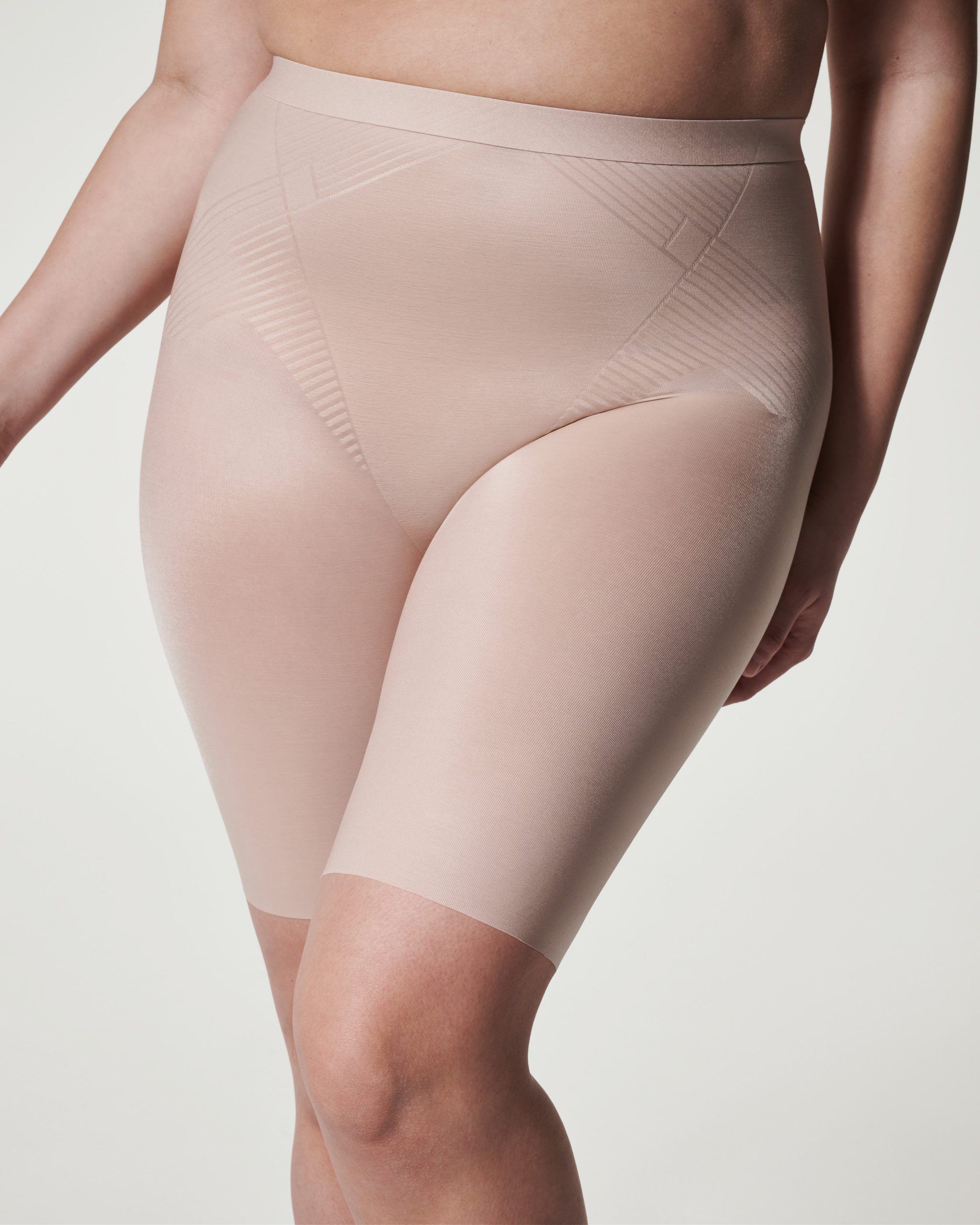 SPANXshape? Invisible Mid-Thigh Short | Champagne Beige - Image 2
