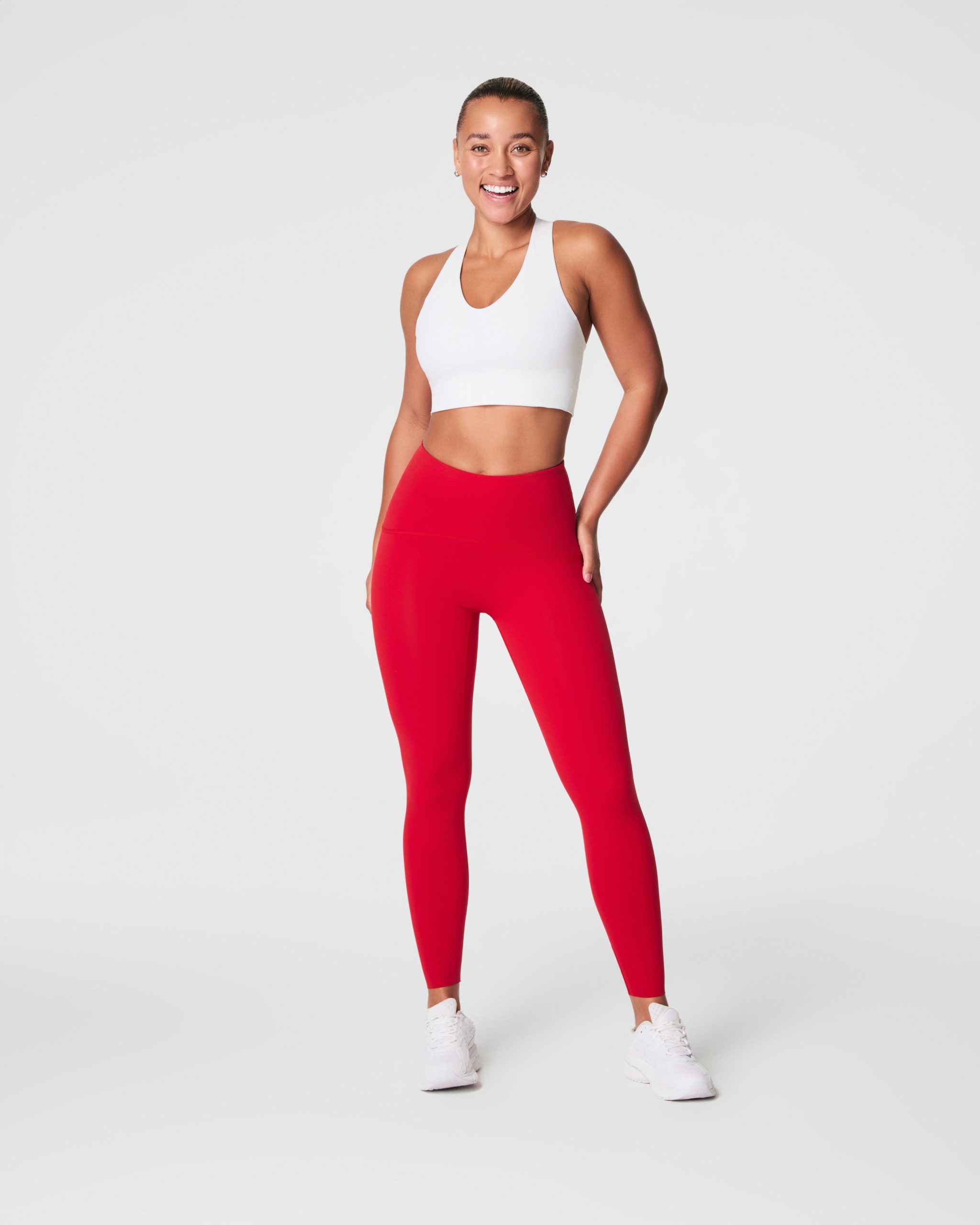 SPANXshape? Booty Boost? Full-Length Leggings | SPANX? Red - Image 2