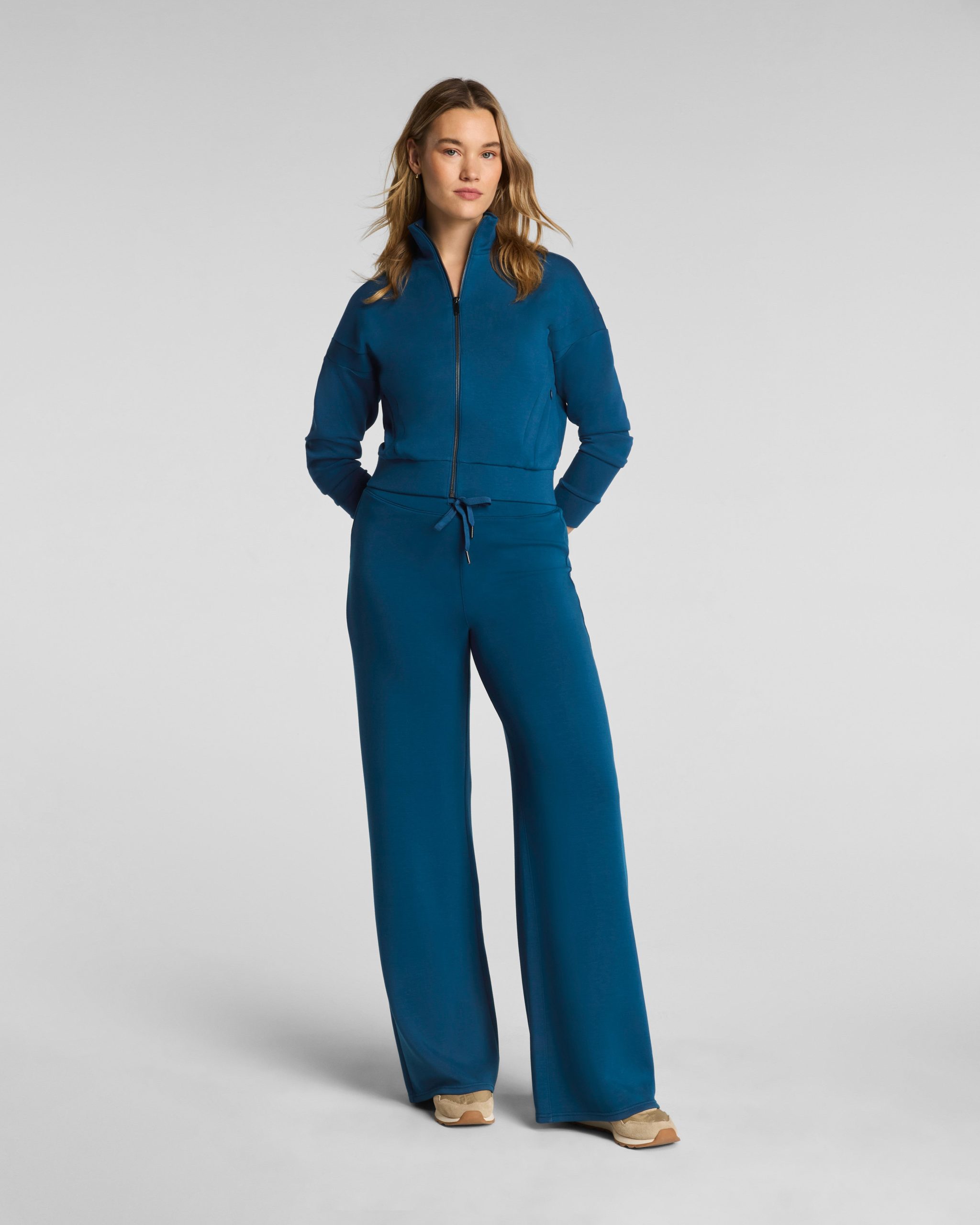 SPANX AirEssentials? Wide Leg Pant | Deep Cove