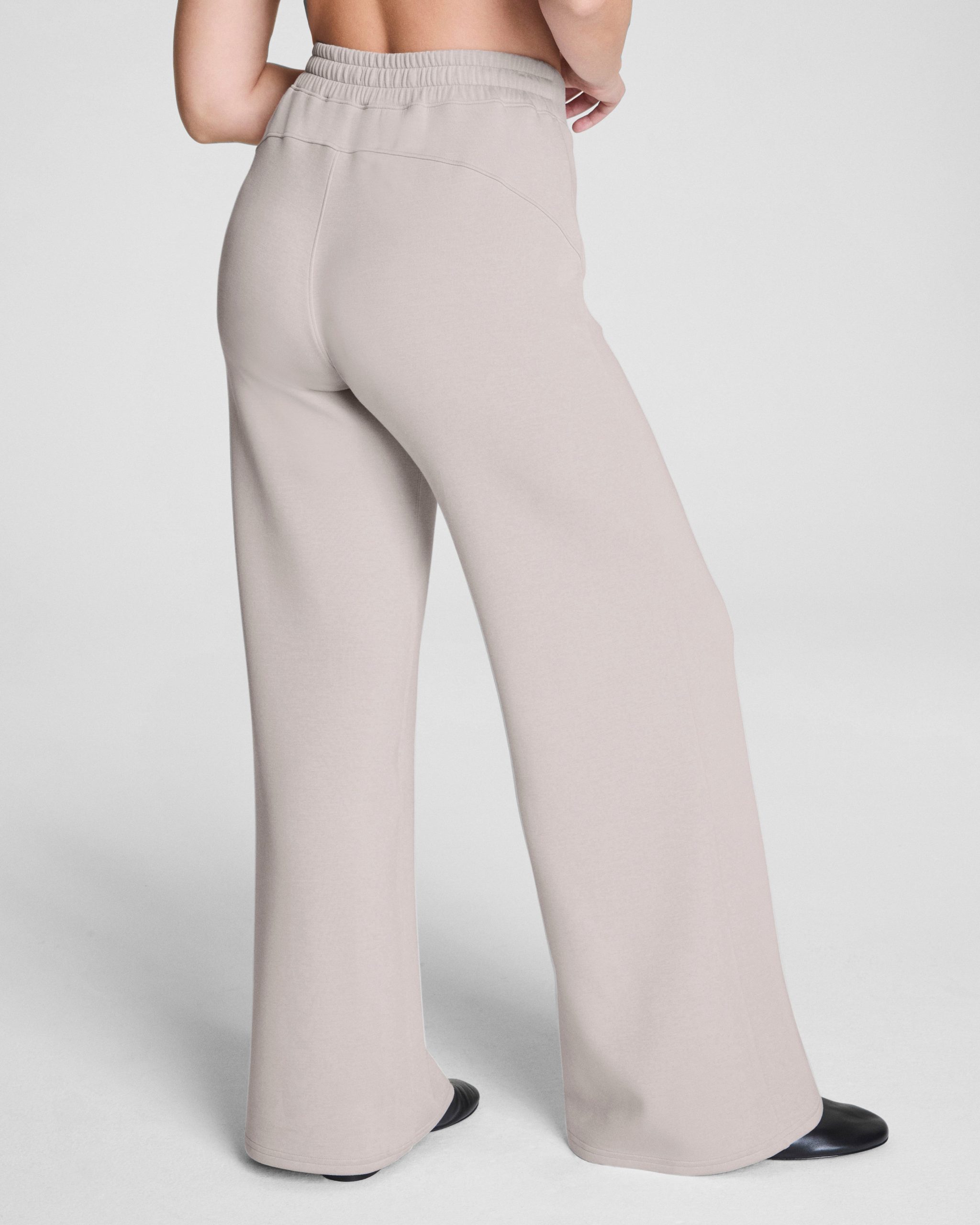 SPANX AirEssentials? Wide Leg Pant | French Grey - Image 3