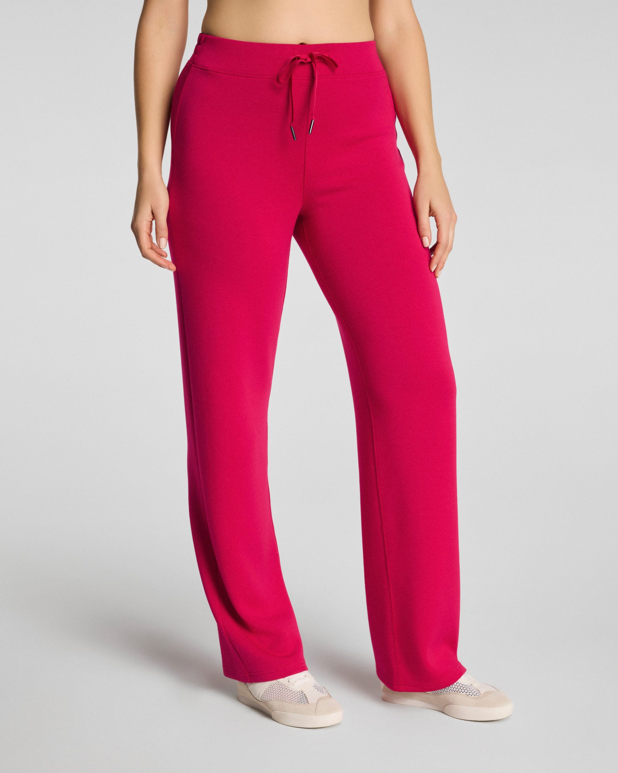 SPANX AirEssentials? Straight Leg Pant | Fuchsia - Image 2