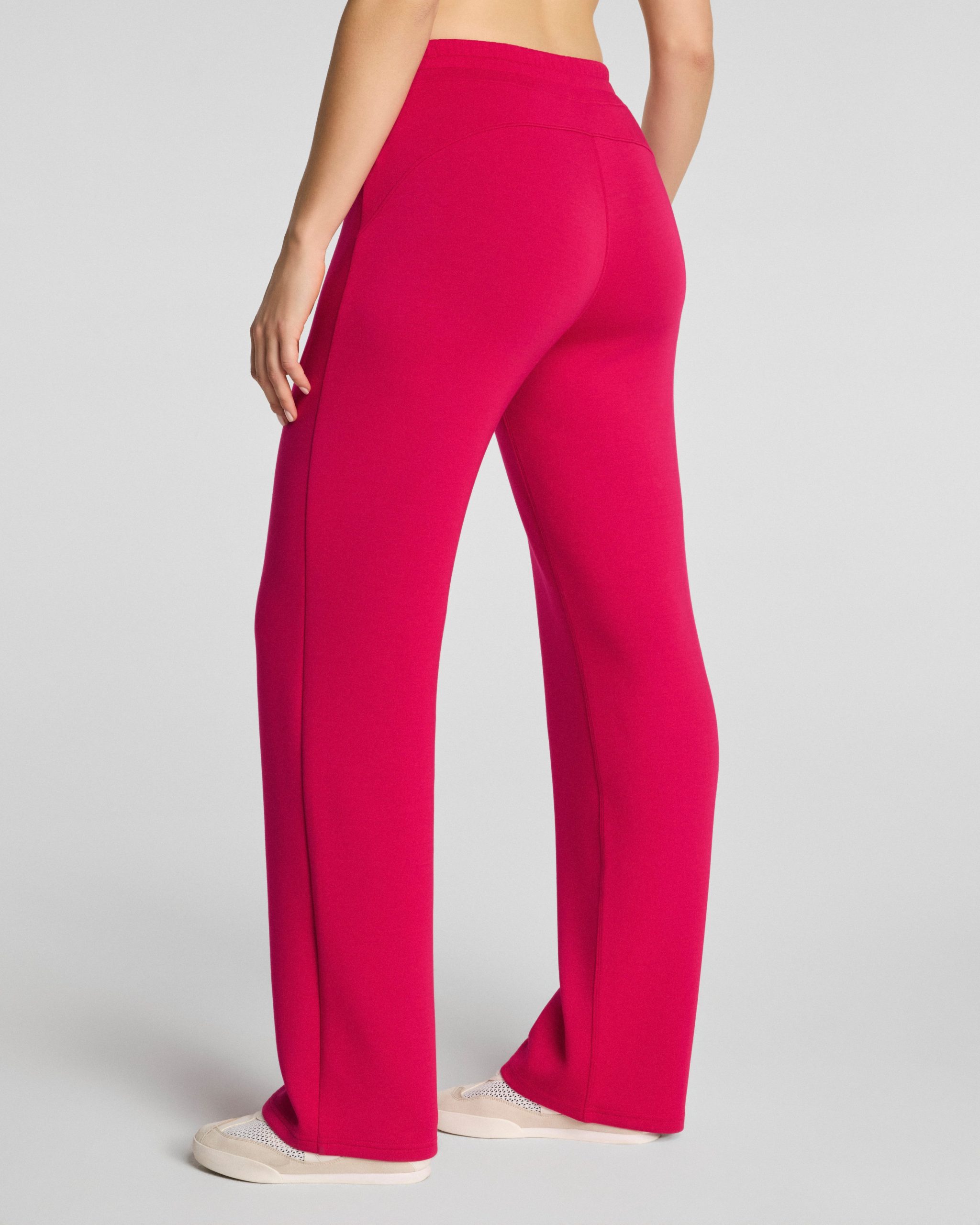 SPANX AirEssentials? Straight Leg Pant | Fuchsia - Image 5