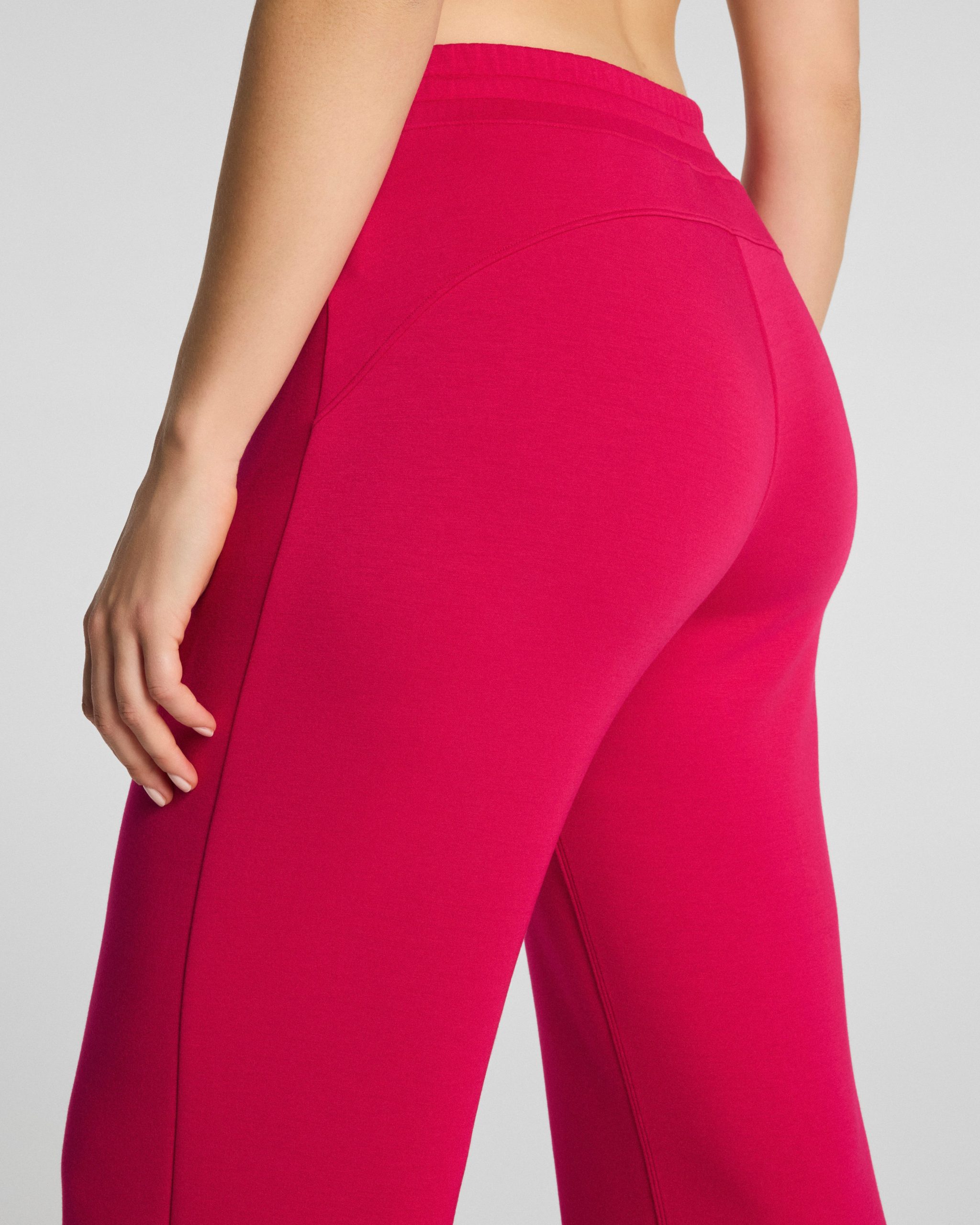SPANX AirEssentials? Straight Leg Pant | Fuchsia - Image 4