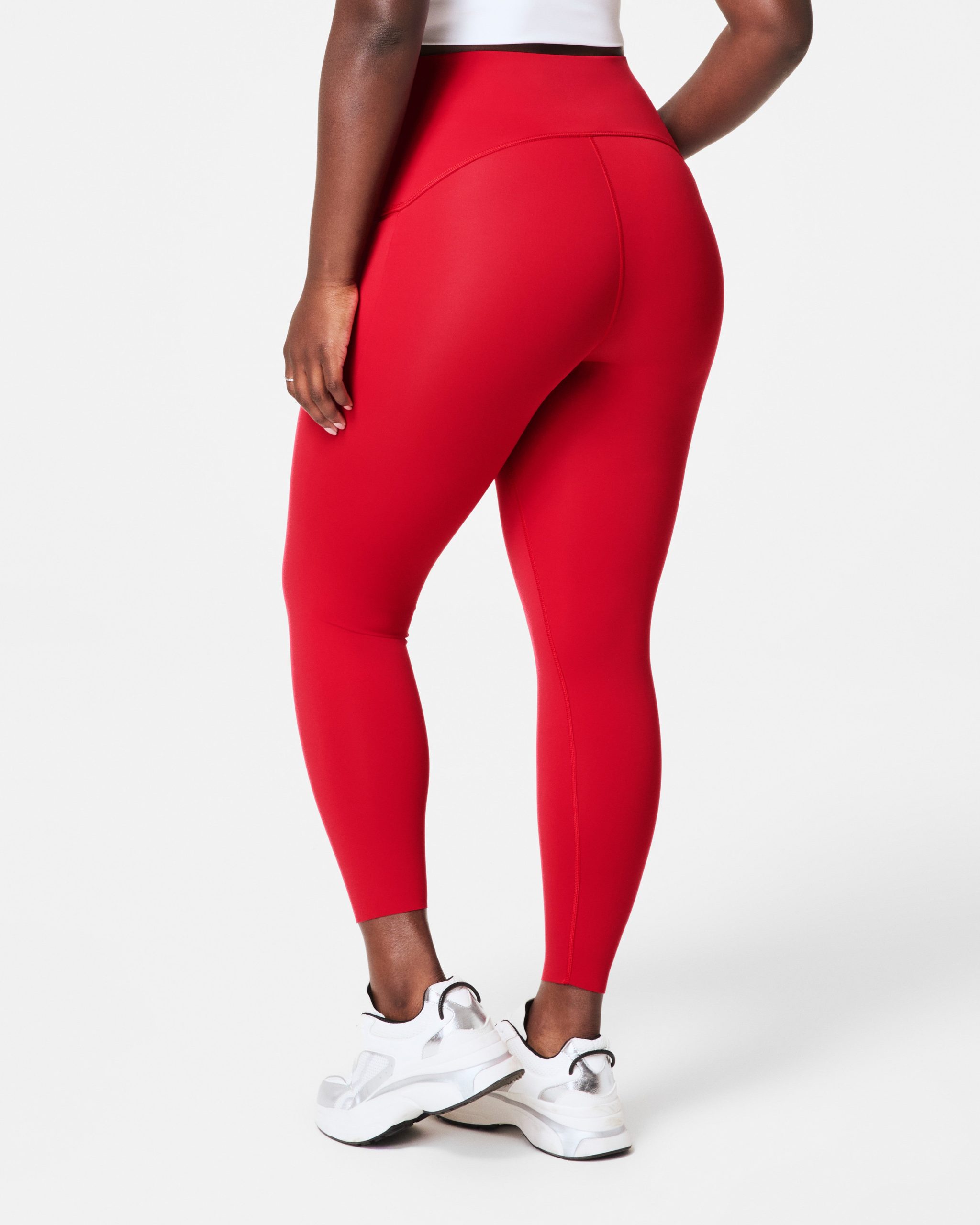 SPANXshape? Booty Boost? Side Pocket Leggings | SPANX? Red - Image 4
