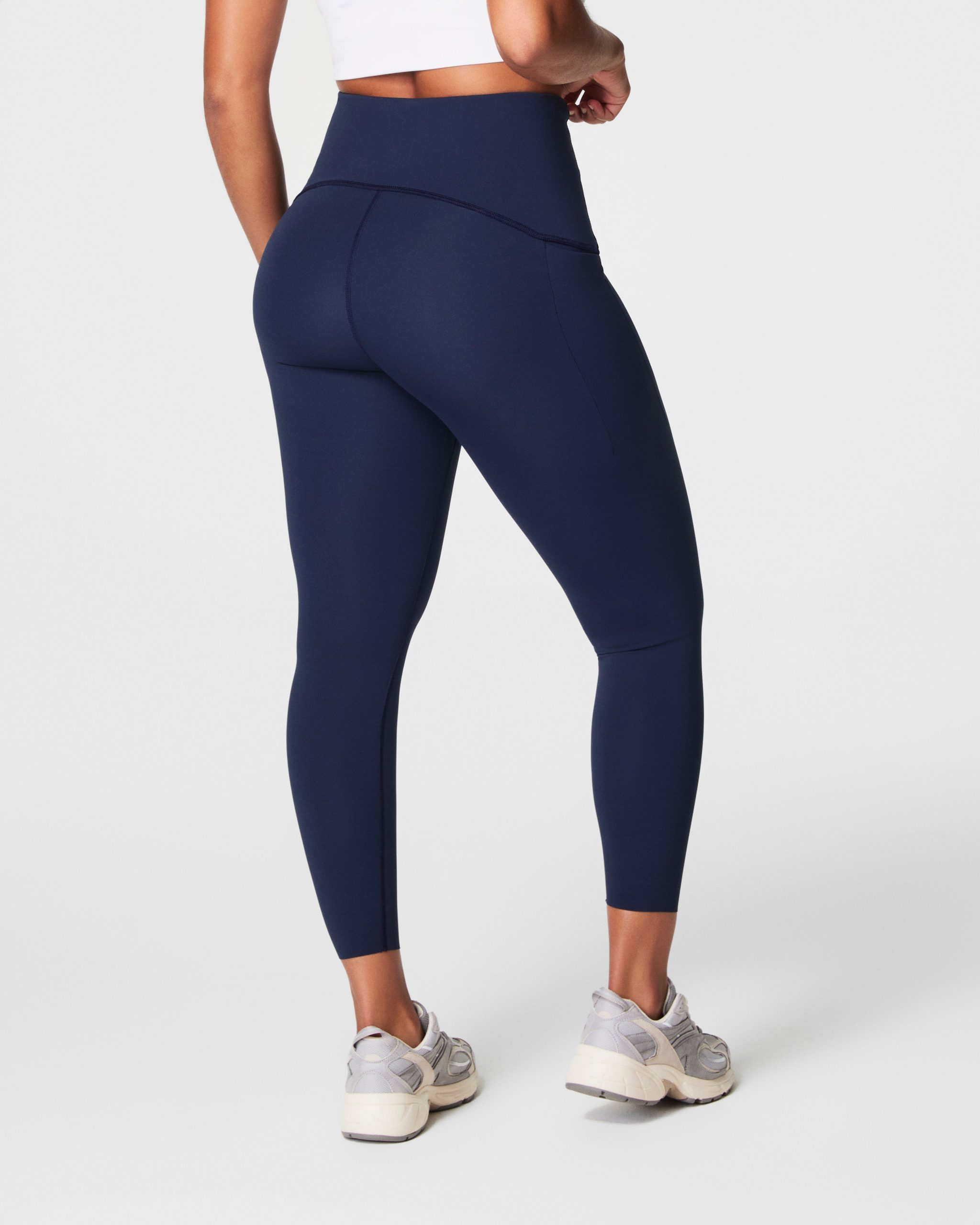 SPANXshape? Booty Boost? Side Pocket Leggings | Timeless Navy - Image 4