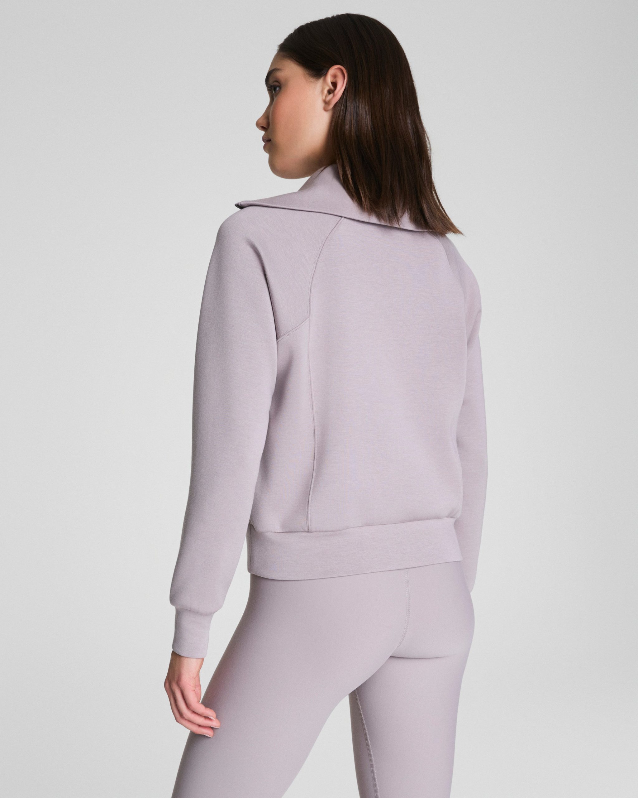 SPANX AirEssentials? Half Zip | Coastal Fog - Image 2
