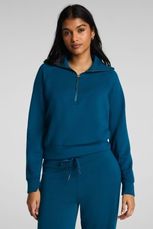 SPANX AirEssentials? Half Zip | Deep Cove