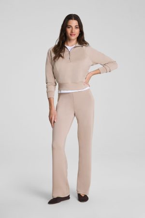 SPANX AirEssentials? Straight Leg Pant | Dune