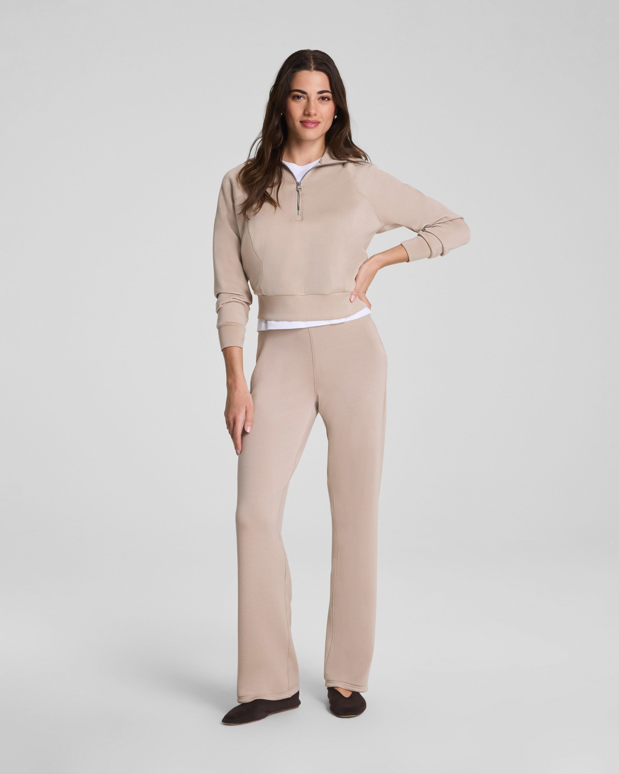 SPANX AirEssentials? Straight Leg Pant | Dune