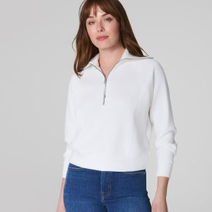 SPANX AirEssentials? Half Zip | Powder