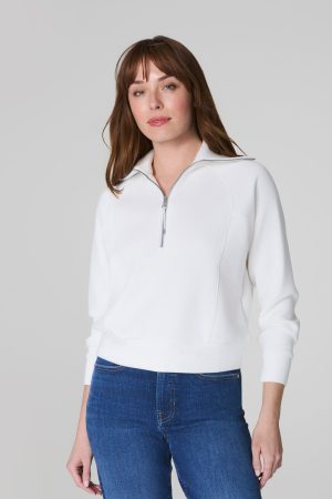 SPANX AirEssentials? Half Zip | Powder