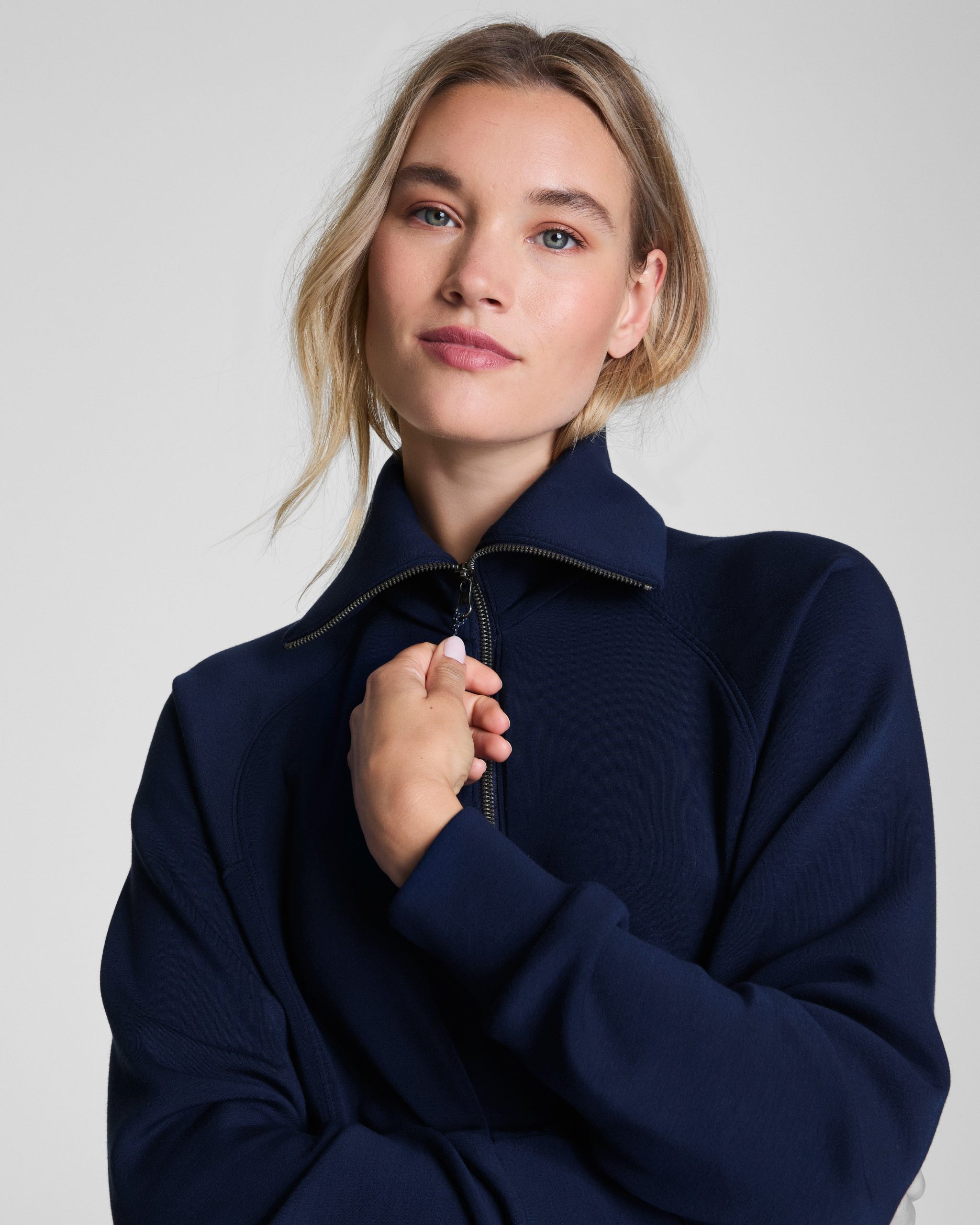 SPANX AirEssentials? Half Zip | Timeless Navy - Image 3