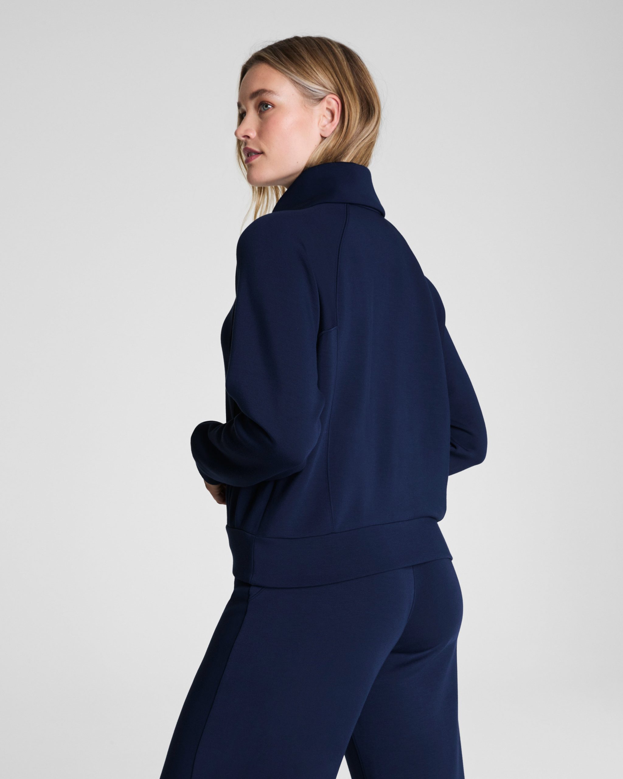 SPANX AirEssentials? Half Zip | Timeless Navy - Image 2