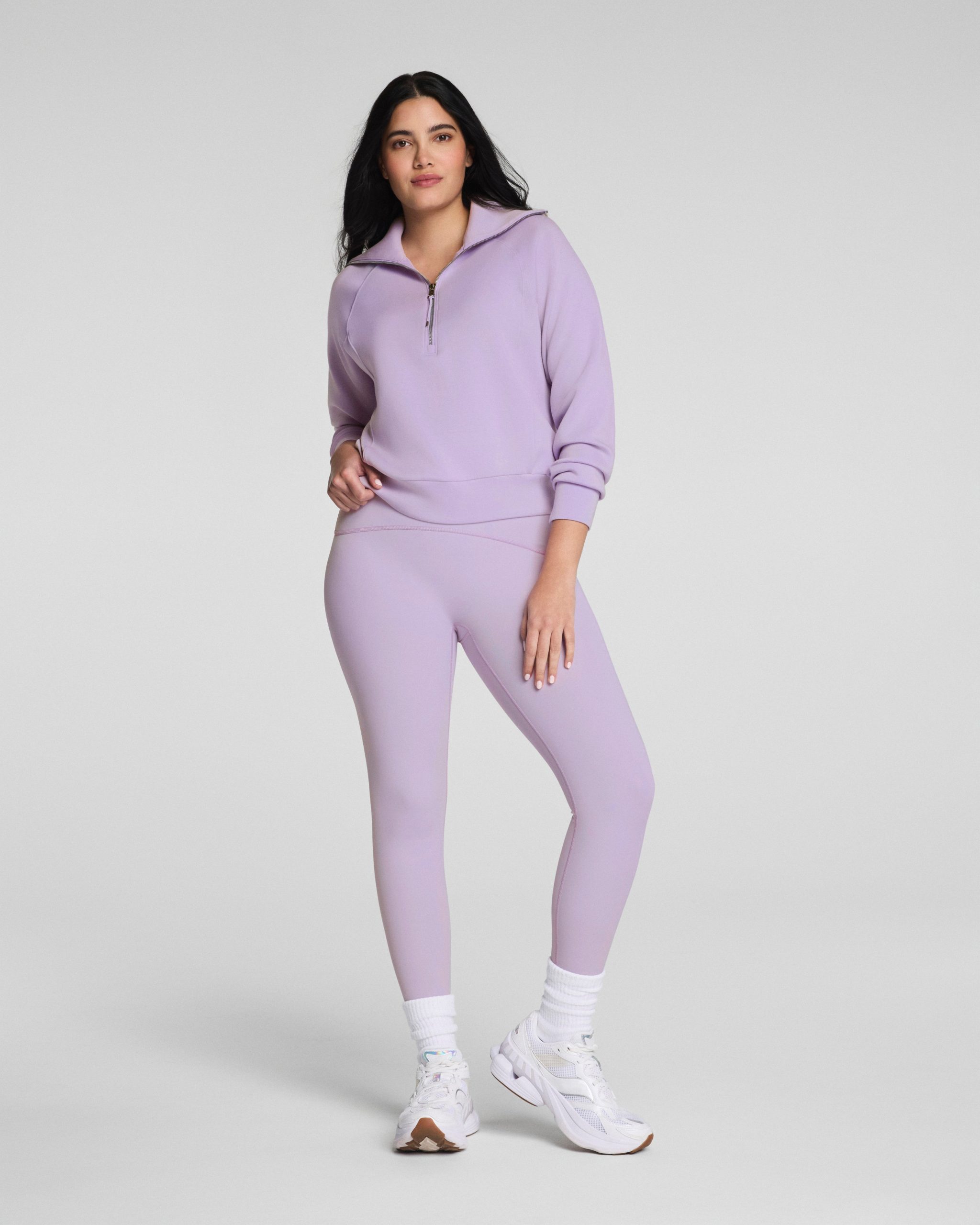 SPANX AirEssentials? Half Zip | Verbena - Image 4