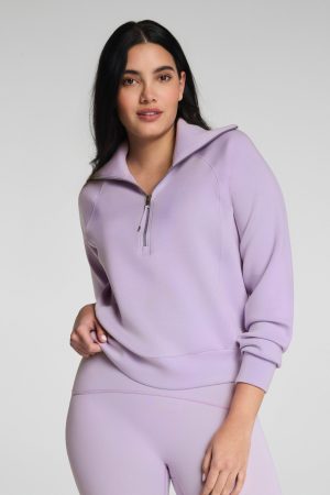 SPANX AirEssentials? Half Zip | Verbena