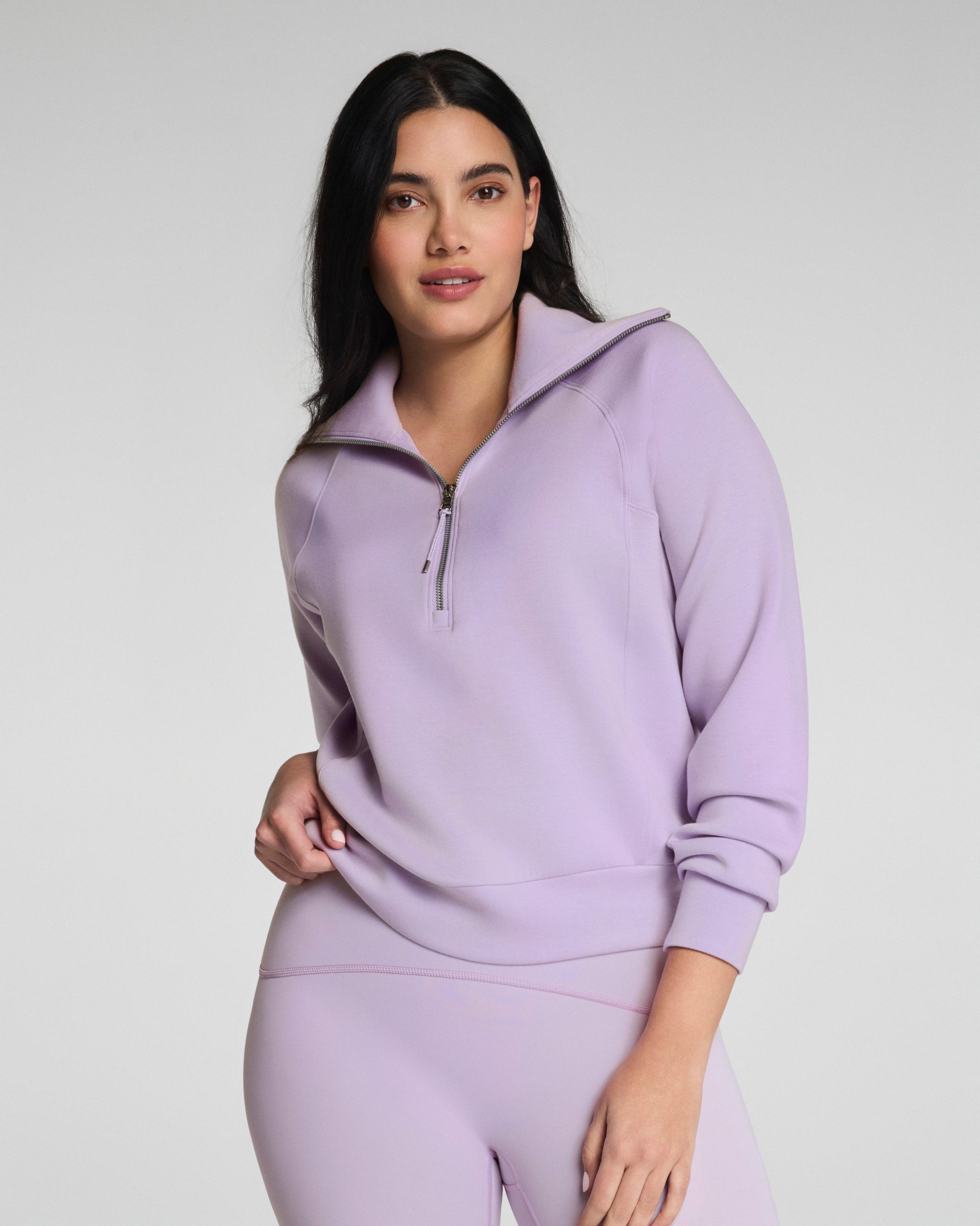 SPANX AirEssentials? Half Zip | Verbena