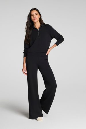 SPANX AirEssentials? Wide Leg Pant | Very Black