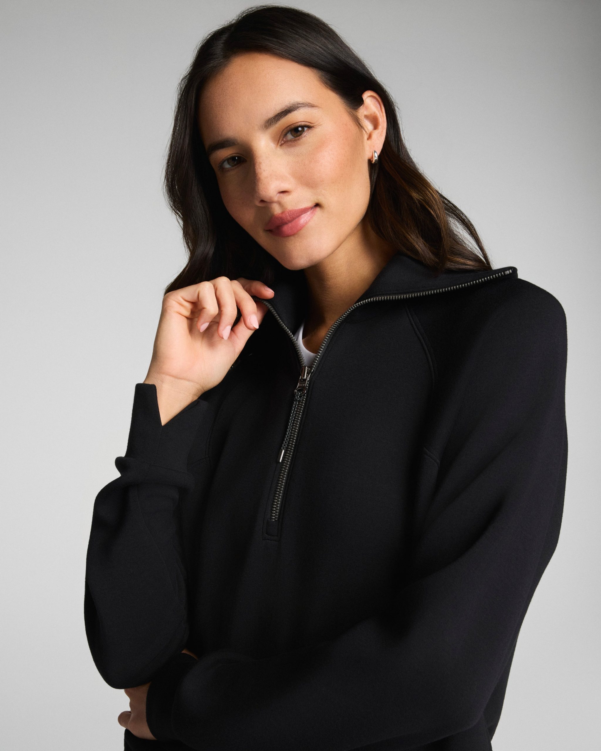 SPANX AirEssentials? Half Zip | Very Black - Image 3