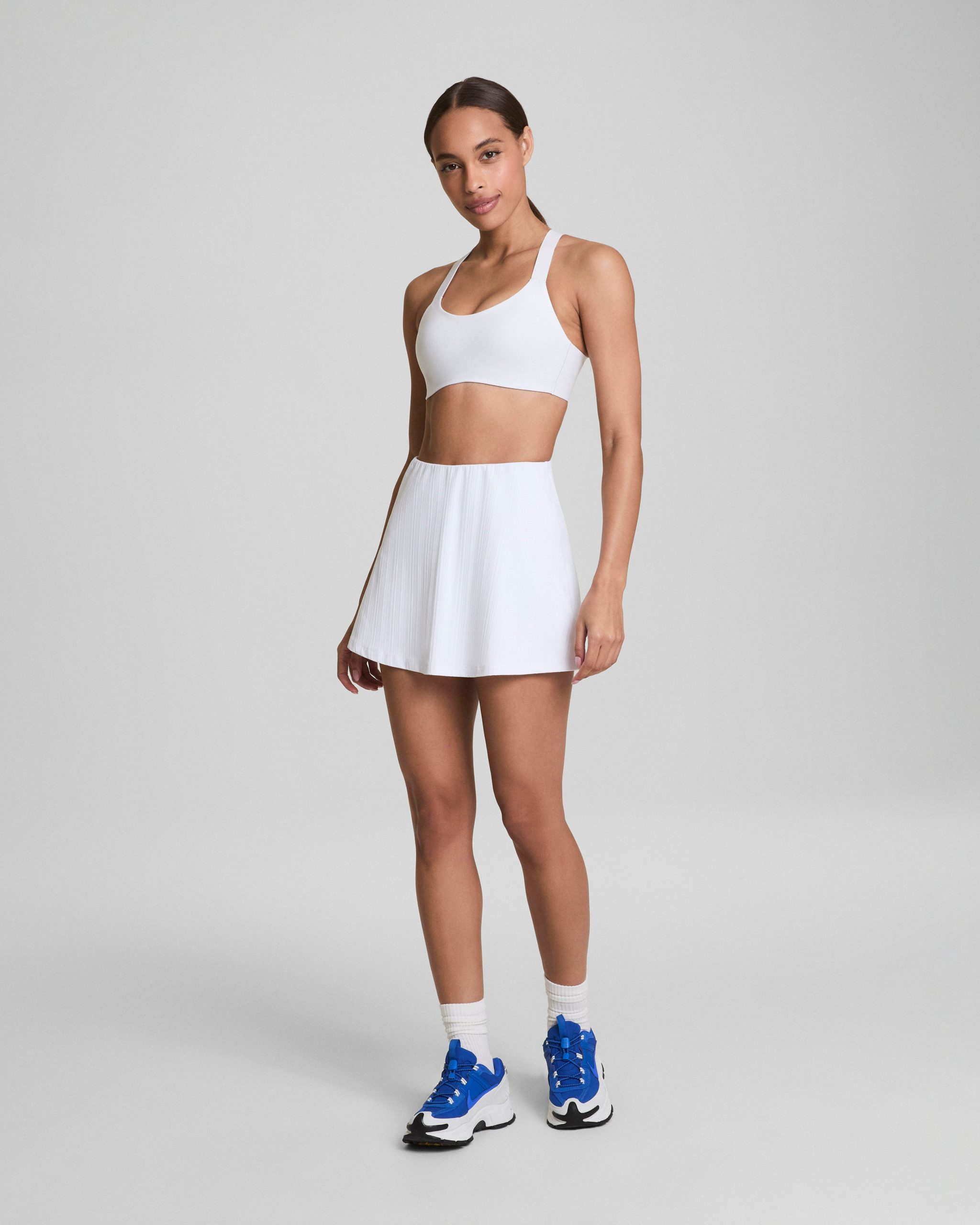 SPANX? BoostUp Medium Impact Sports Bra | Vivid White - Image 4