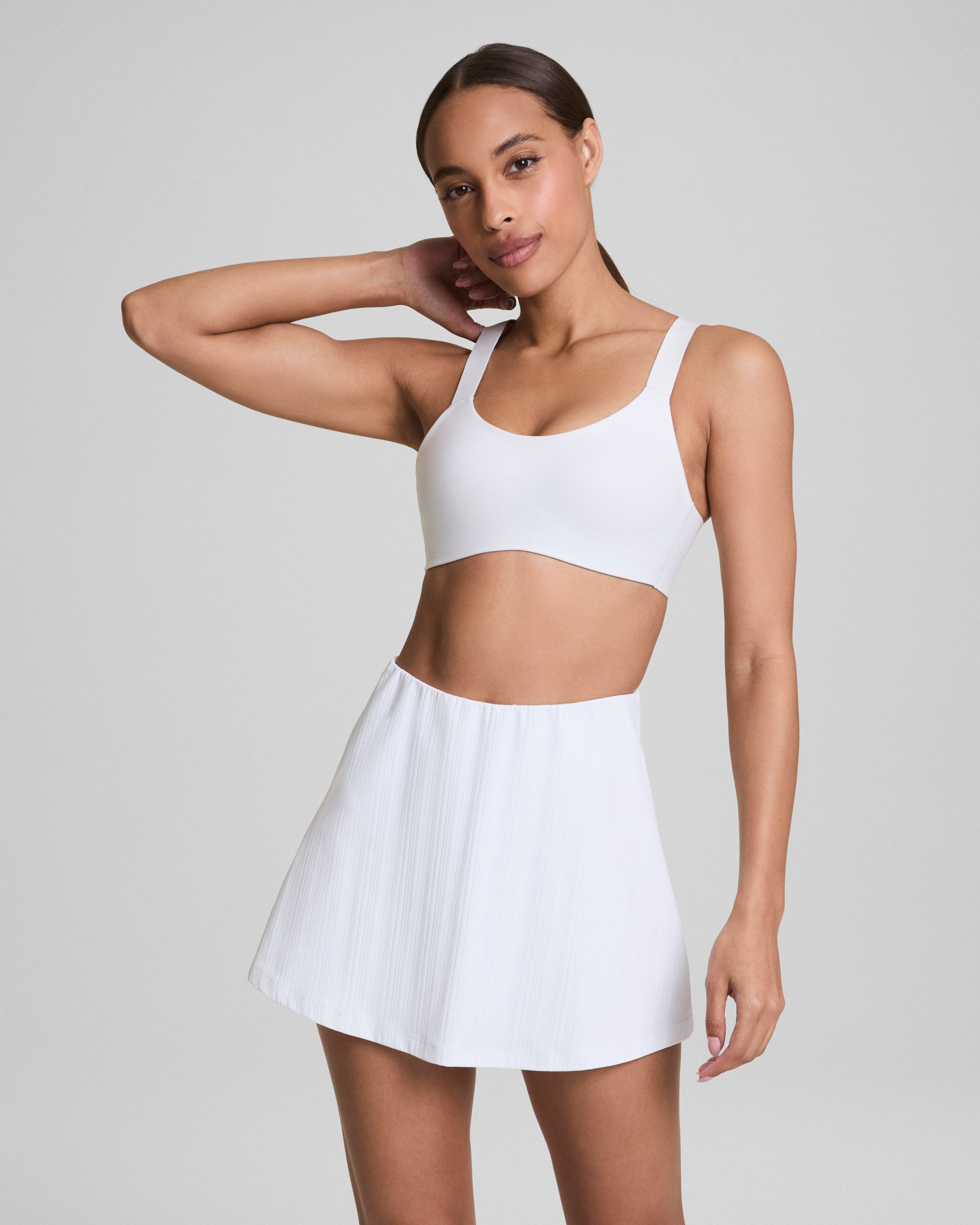 SPANX? BoostUp Medium Impact Sports Bra | Vivid White - Image 3