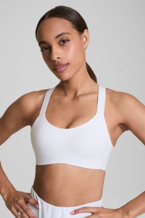 SPANX? BoostUp Medium Impact Sports Bra | Vivid White