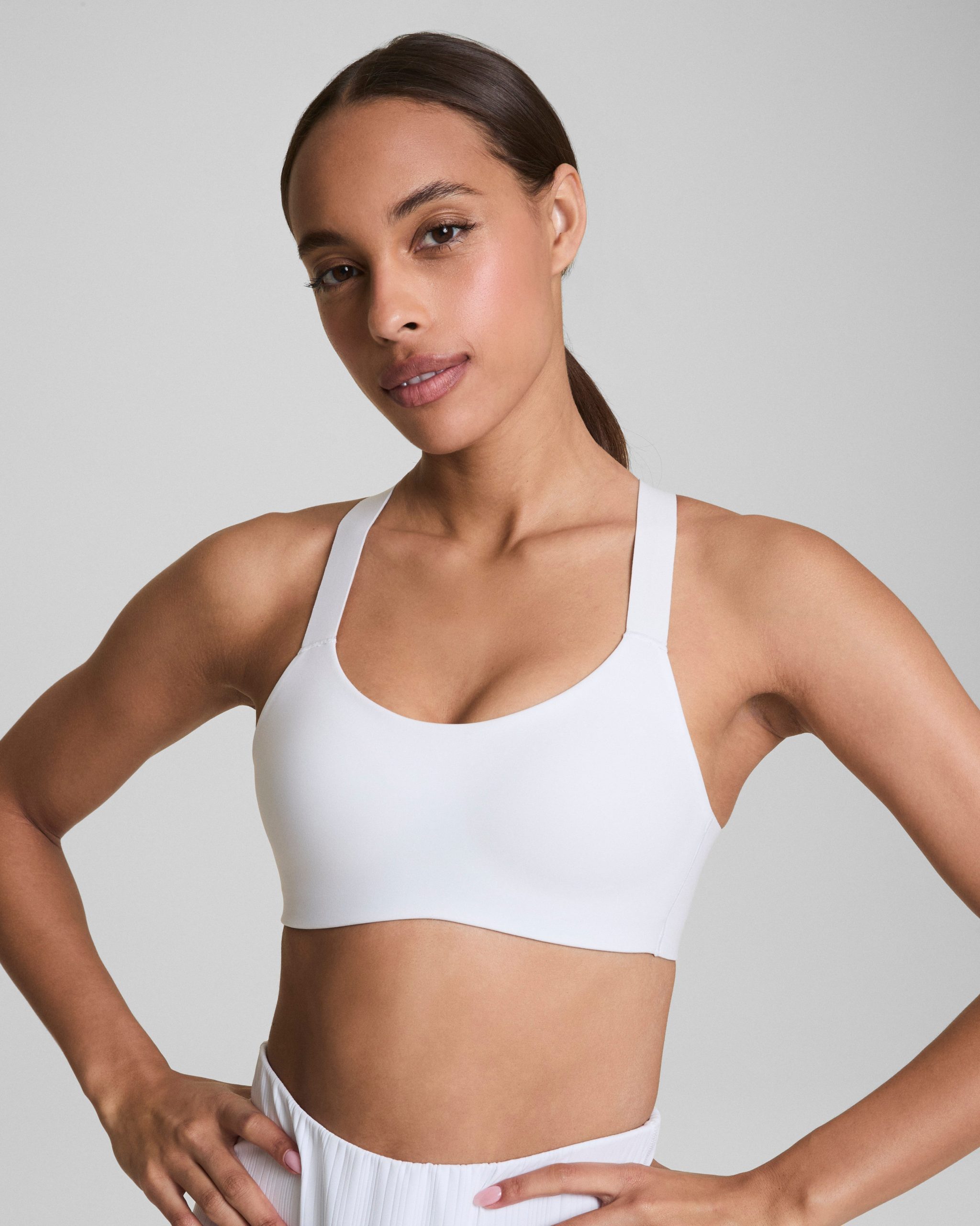 SPANX? BoostUp Medium Impact Sports Bra | Vivid White
