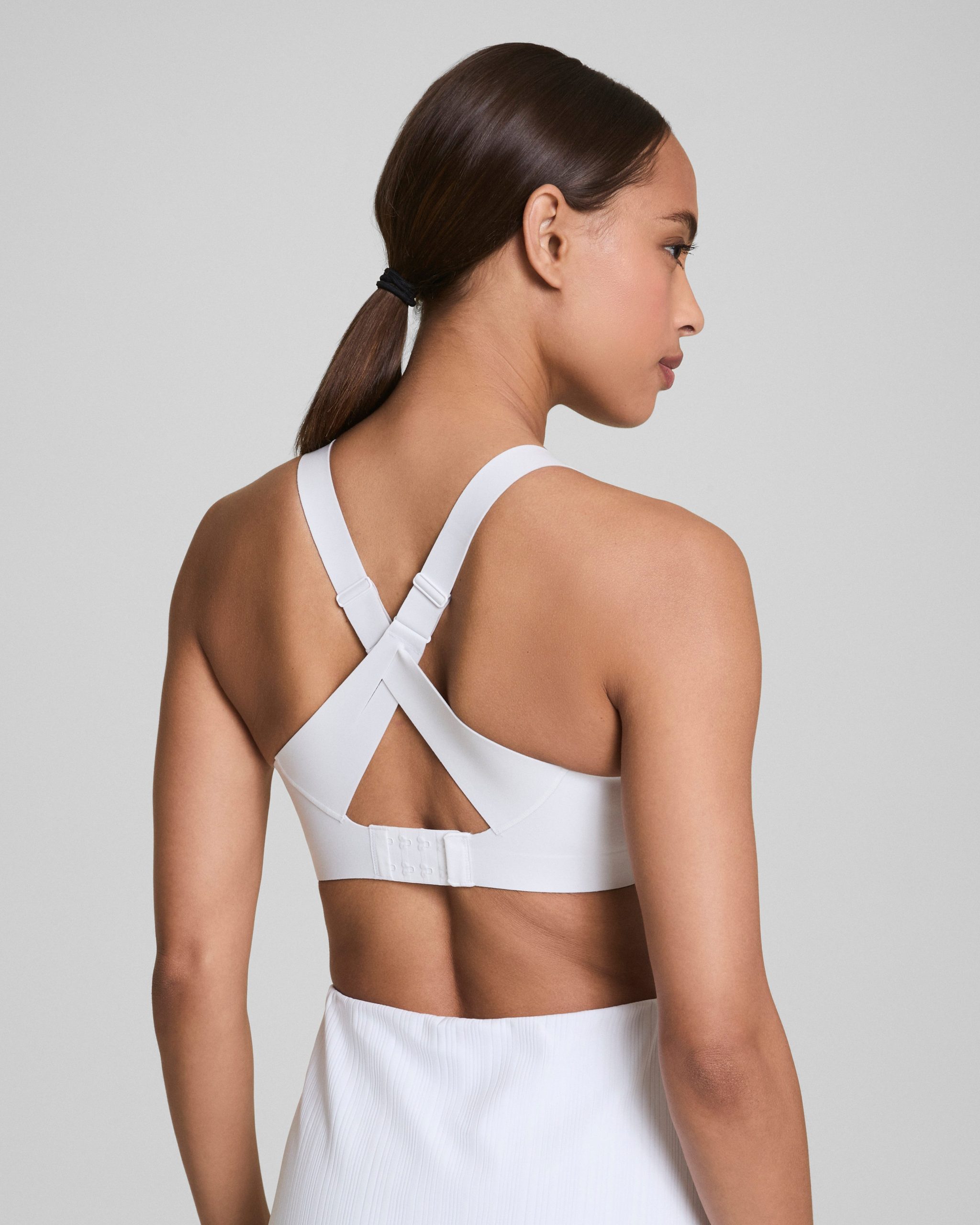 SPANX? BoostUp Medium Impact Sports Bra | Vivid White - Image 2