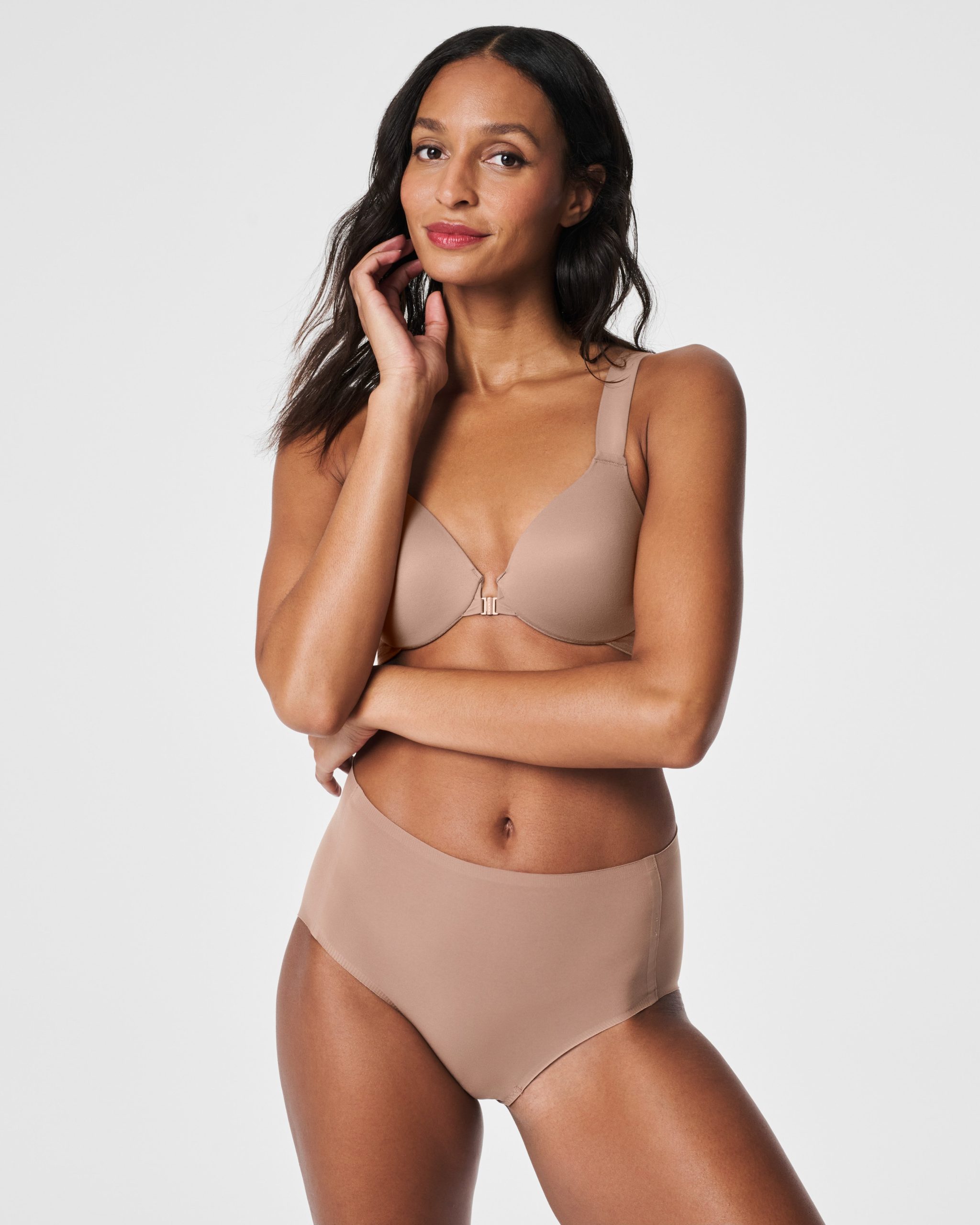 SPANXsmooth? Fit-To-You Brief 3-Pack Box | Cafe Au Lait - Image 2