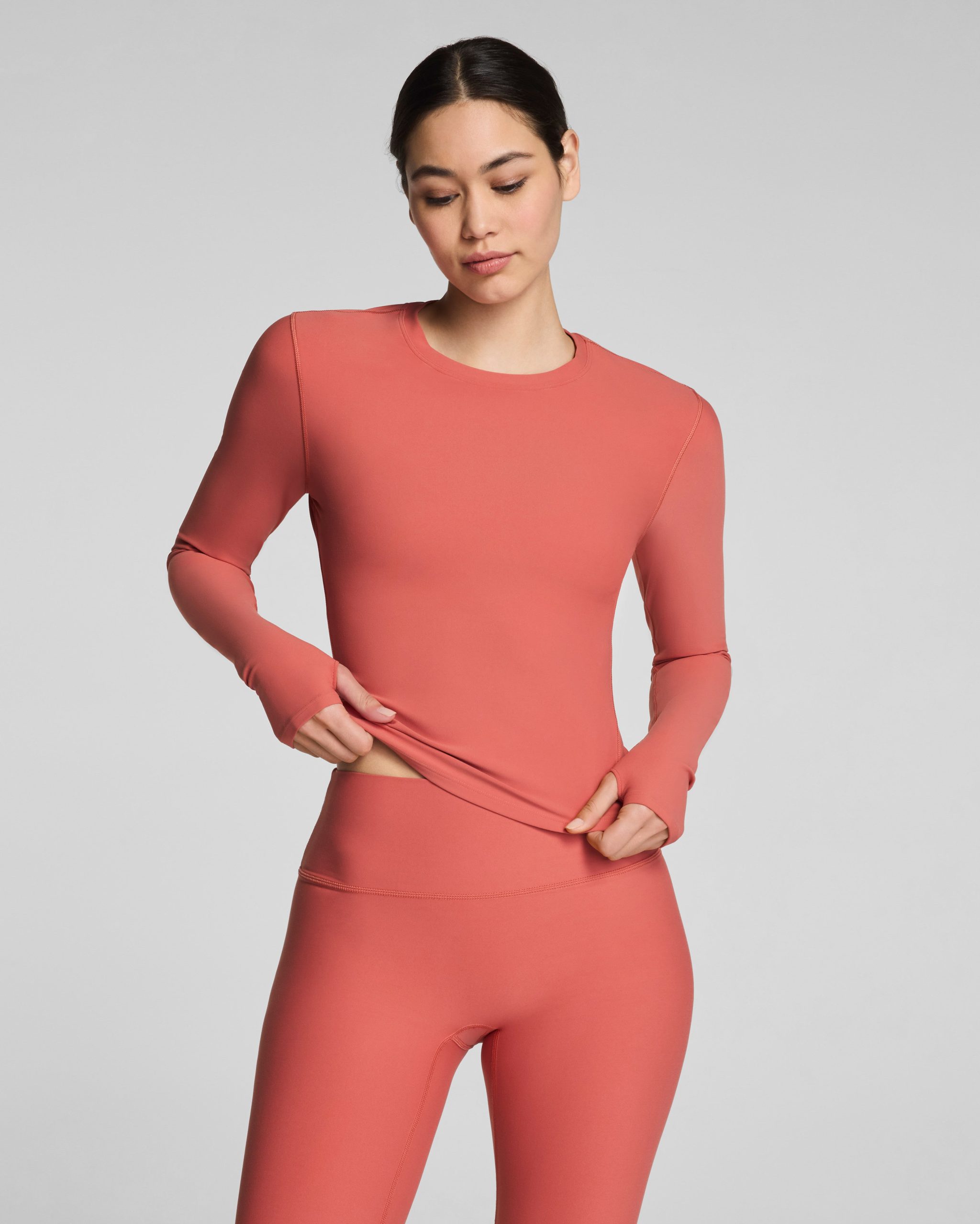 SPANX? OnForm Long Sleeve Top | Clay