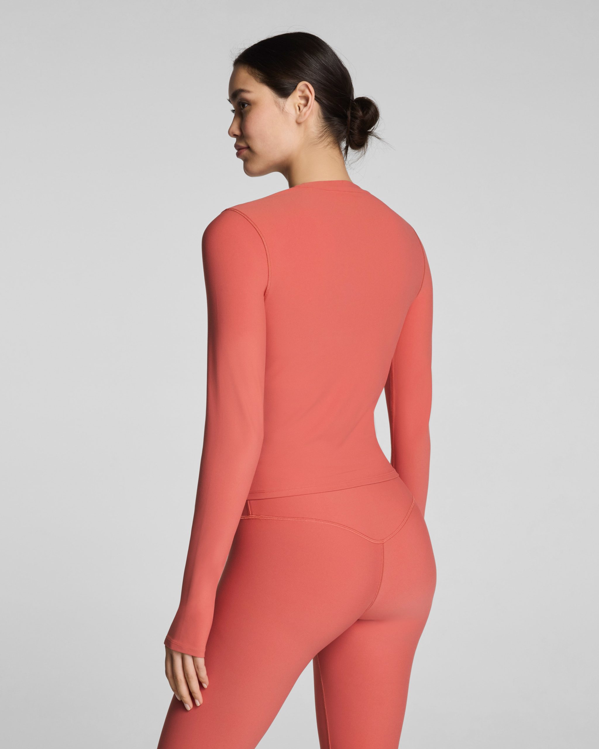 SPANX? OnForm Long Sleeve Top | Clay - Image 2