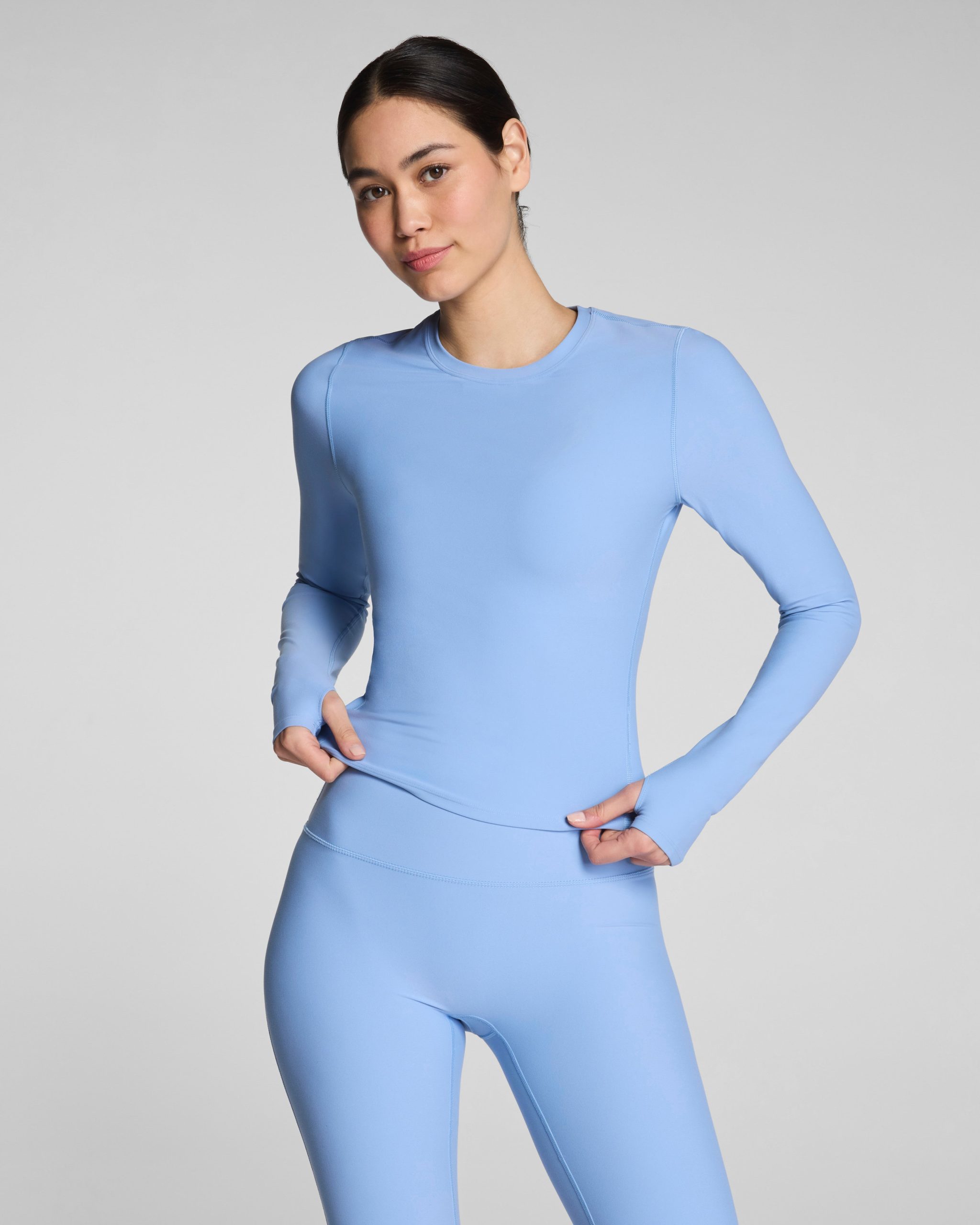 SPANX? OnForm Long Sleeve Top | Petal Blue