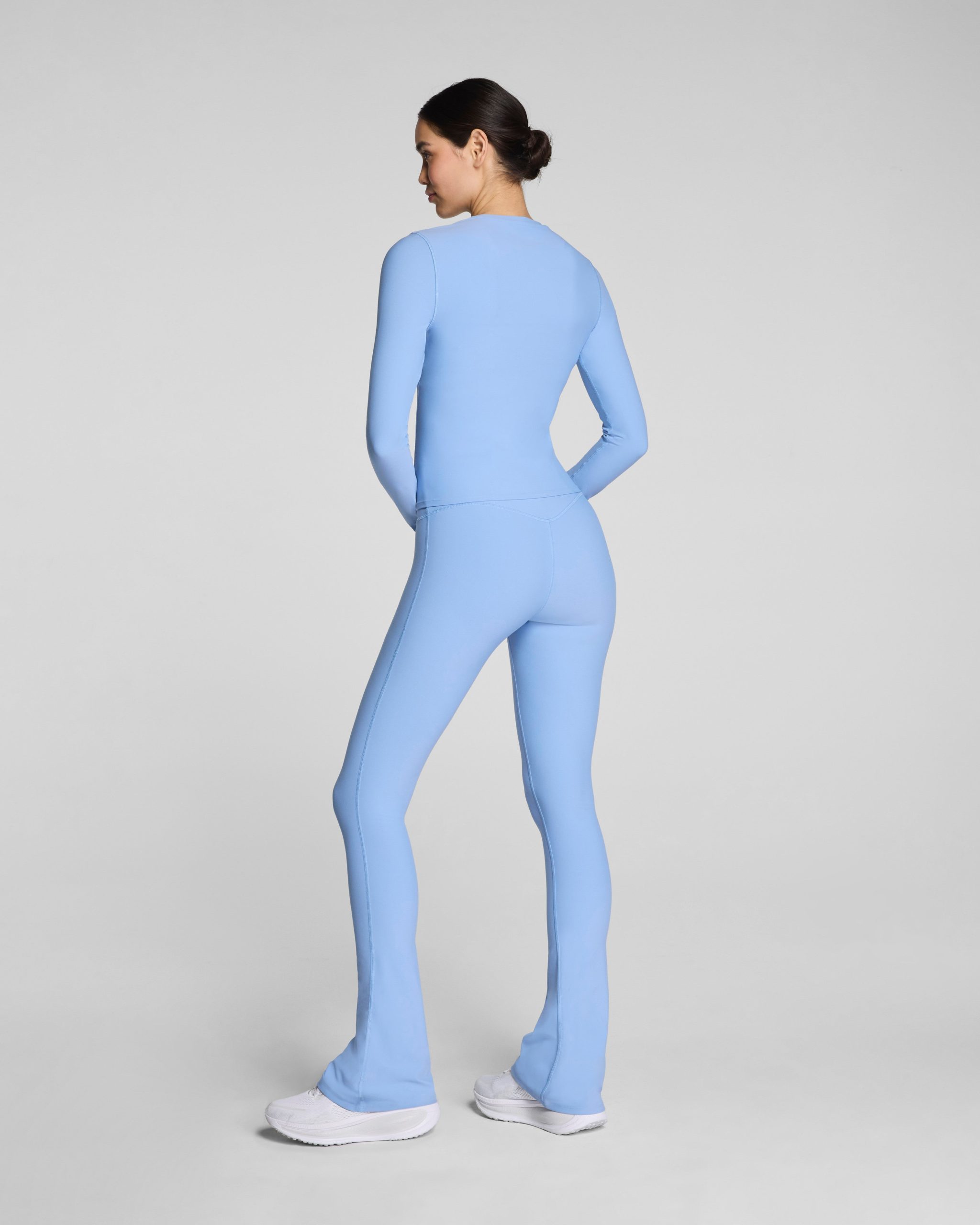 SPANX? OnForm Long Sleeve Top | Petal Blue - Image 4