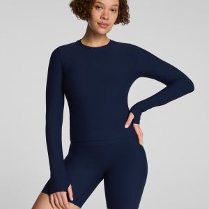 SPANX? OnForm Long Sleeve Top | Timeless Navy