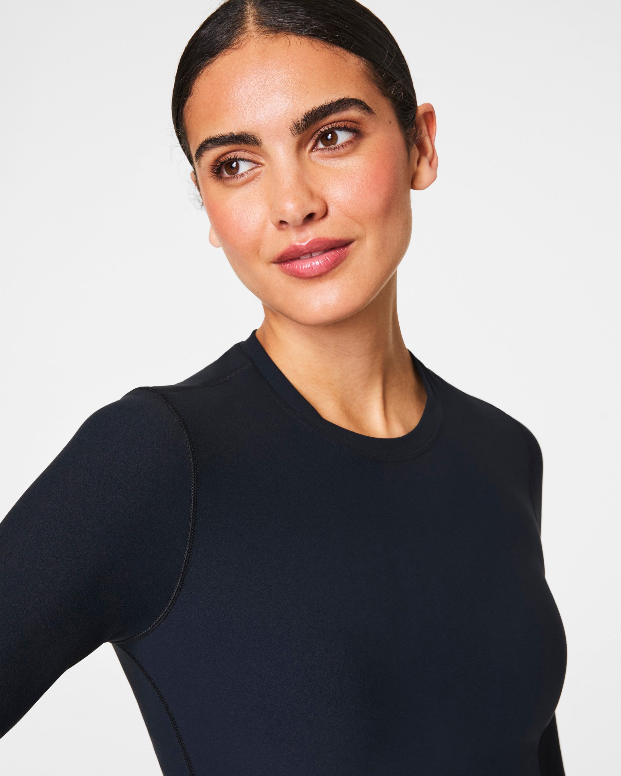 SPANX? OnForm Long Sleeve Top | Very Black - Image 3