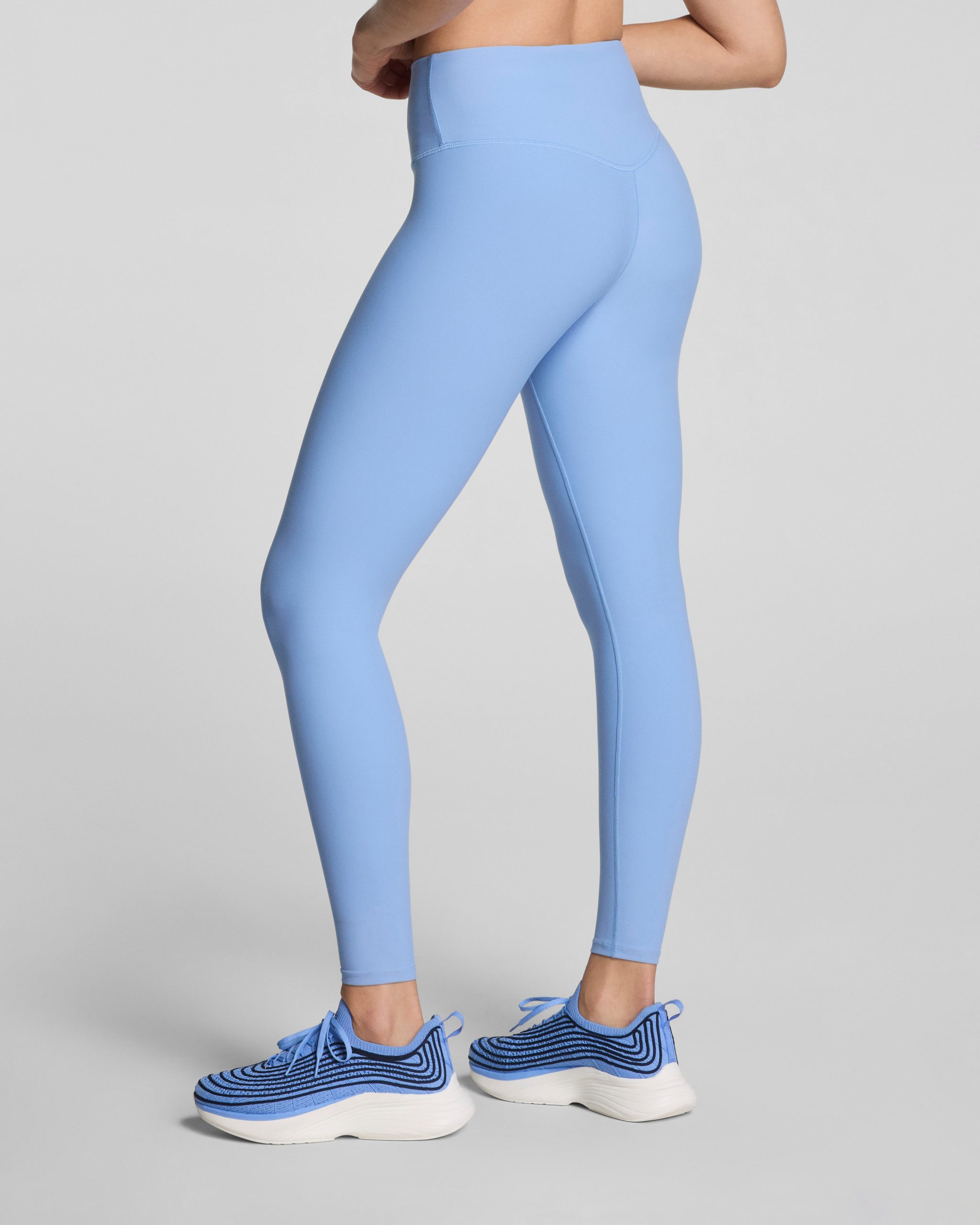 SPANXsmooth? OnForm Full-Length Leggings | Petal Blue - Image 3