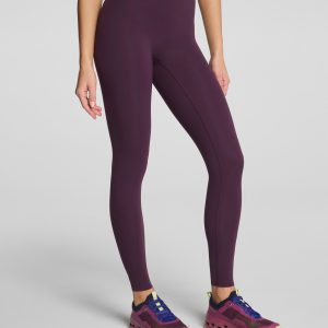 SPANXshape?  BodyLine Full-Length Leggings with Mid-Tummy Compression | Blackberry