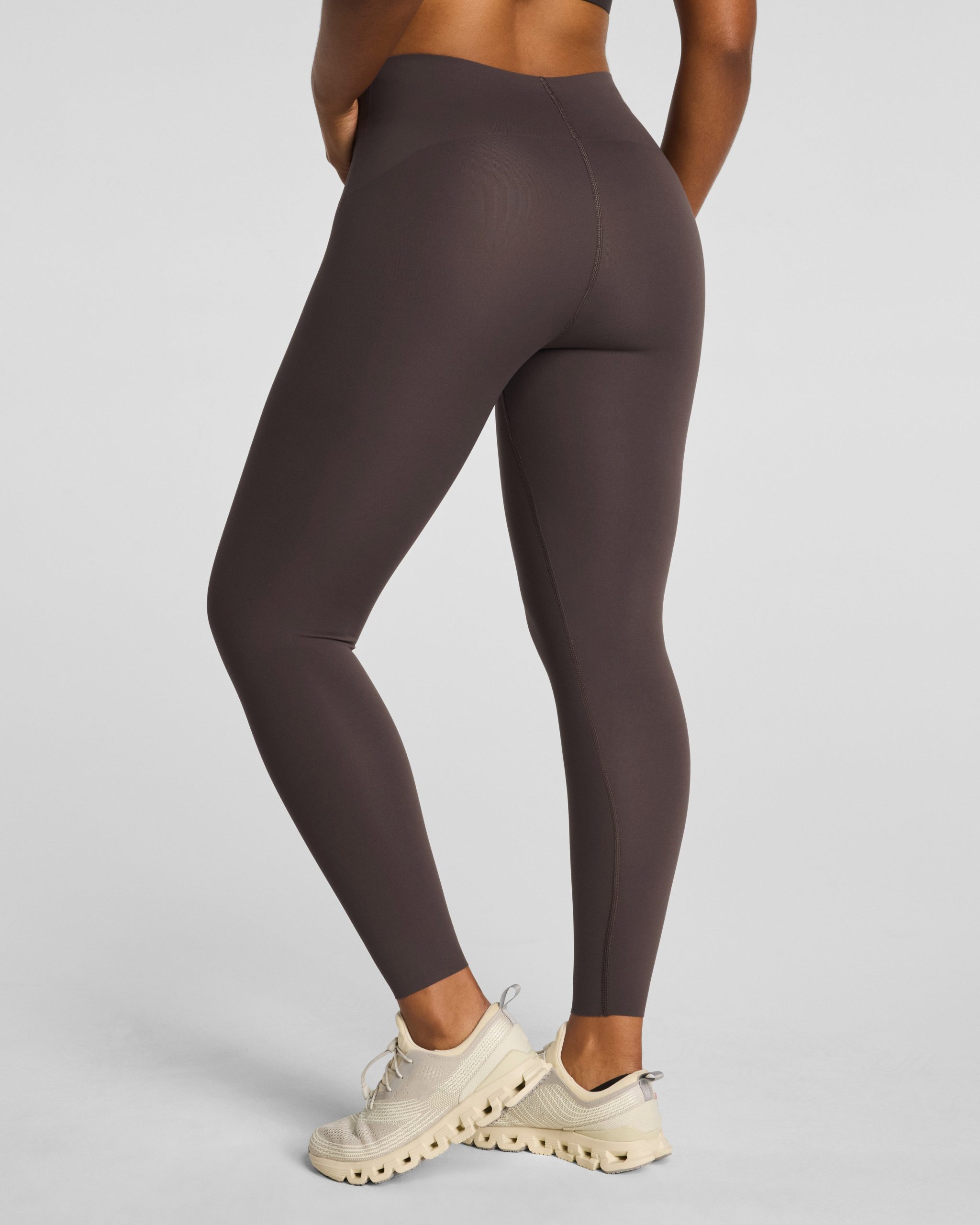 SPANXshape? BodyLine Full-Length Leggings with Mid-Tummy Compression | Dark Cacao - Image 3