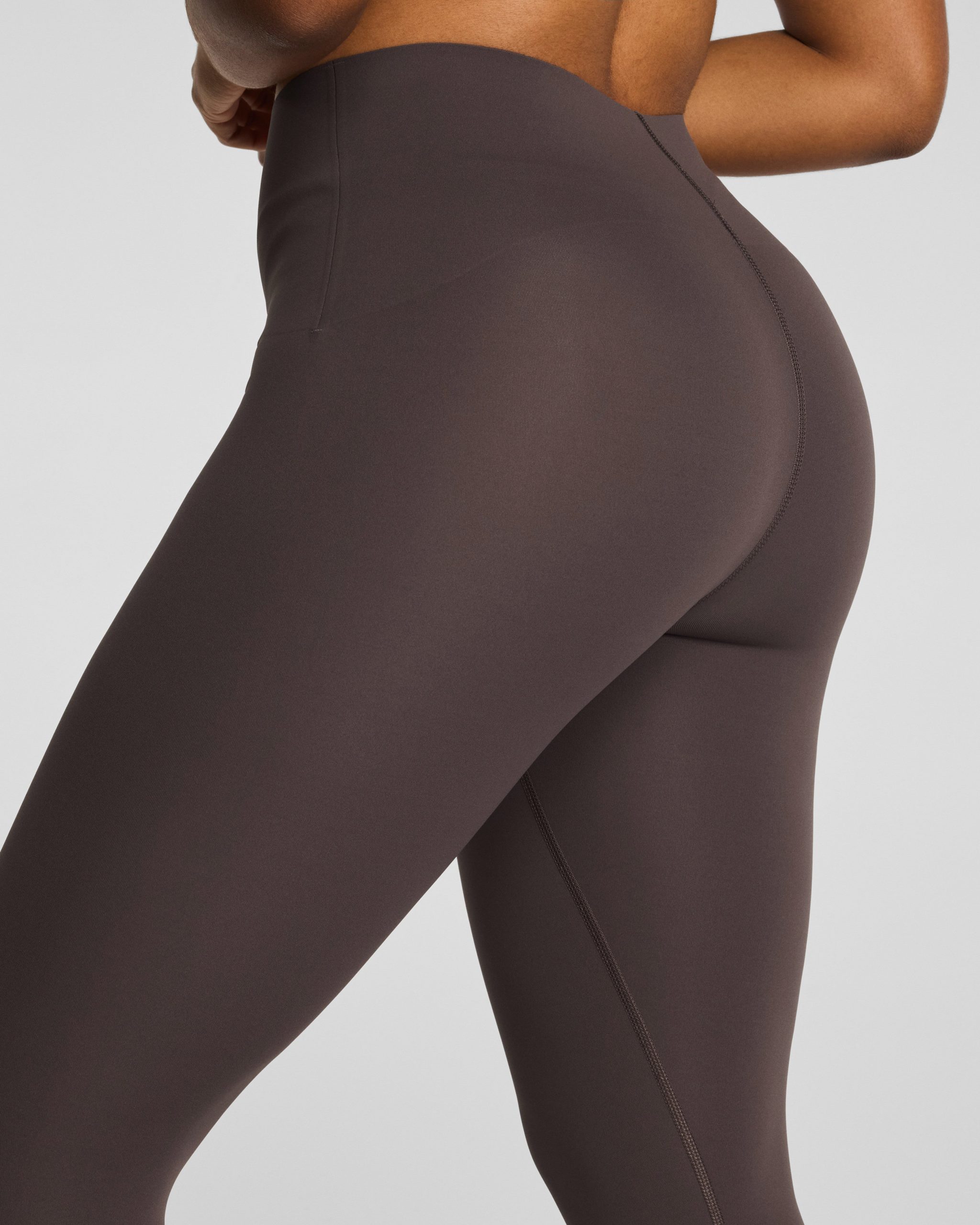 SPANXshape? BodyLine Full-Length Leggings with Mid-Tummy Compression | Dark Cacao - Image 5