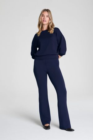 SPANX AirEssentials? Slim Flare Pant | Timeless Navy