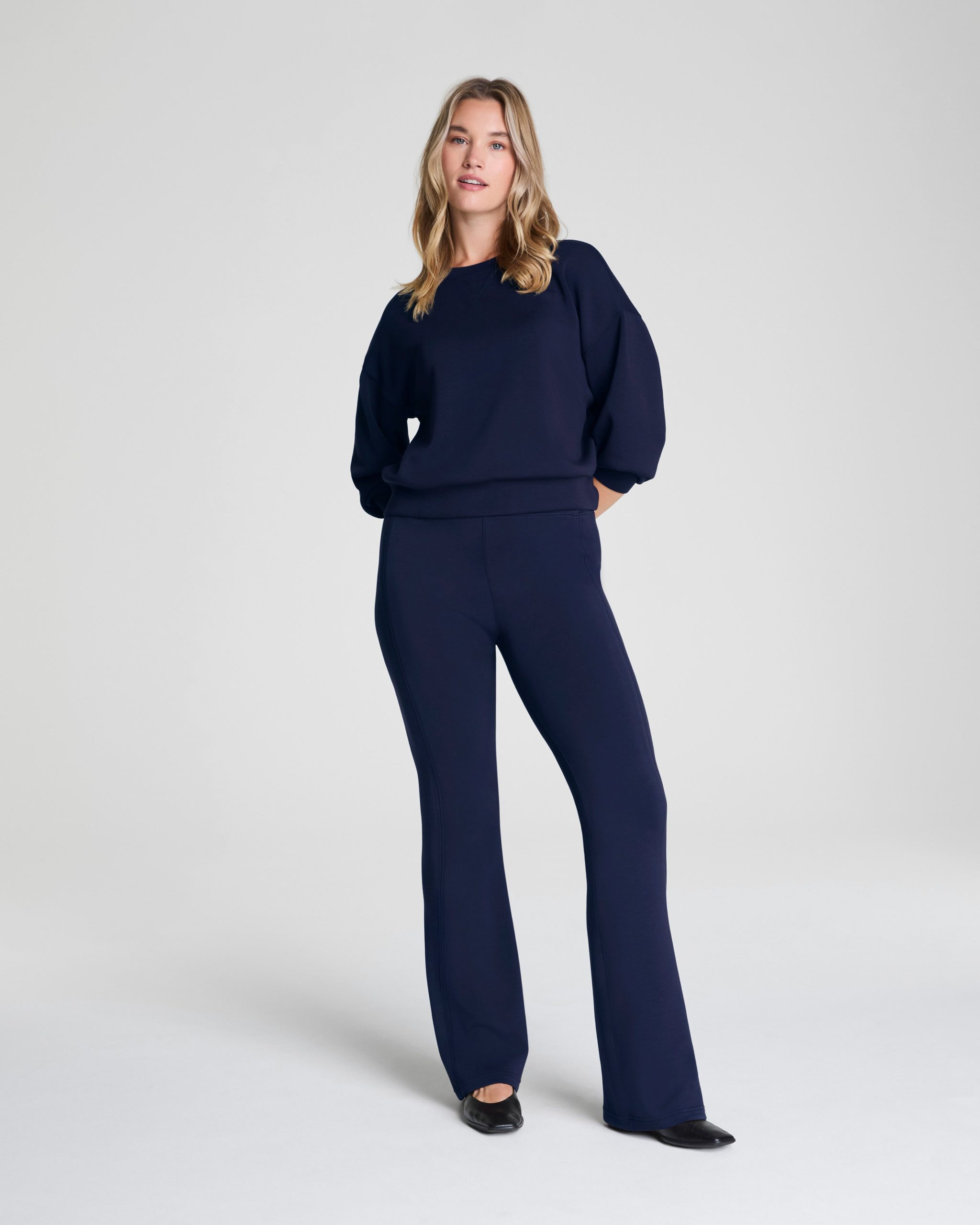 SPANX AirEssentials? Slim Flare Pant | Timeless Navy