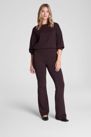 SPANX AirEssentials? Slim Flare Pant | Truffle Brown
