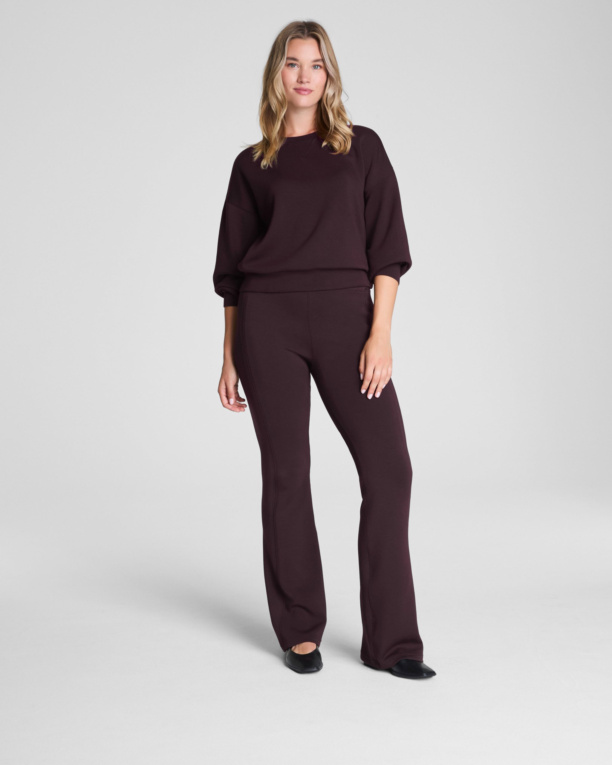 SPANX AirEssentials? Slim Flare Pant | Truffle Brown
