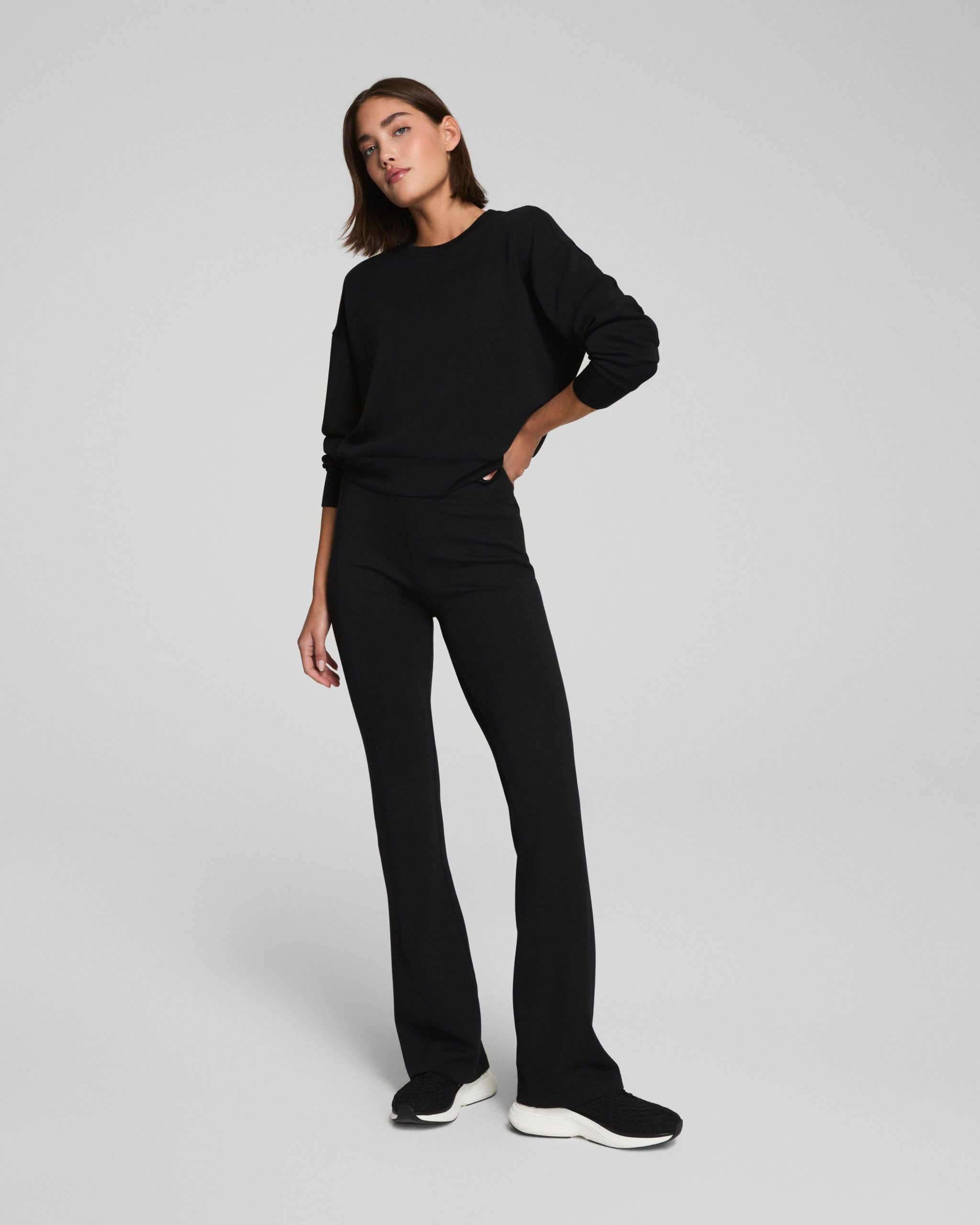 SPANX AirEssentials? Slim Flare Pant | Very Black