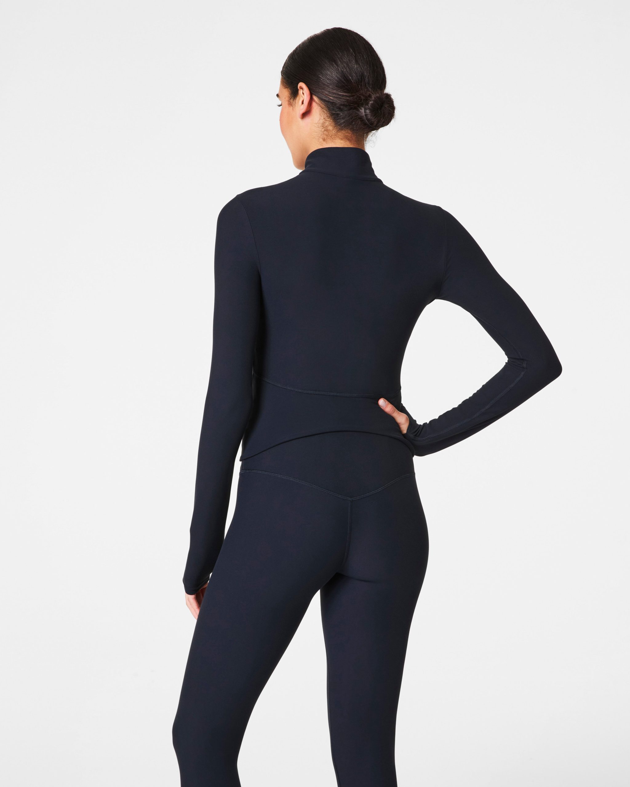SPANXsmooth? OnForm Full Zip Jacket | Very Black - Image 3